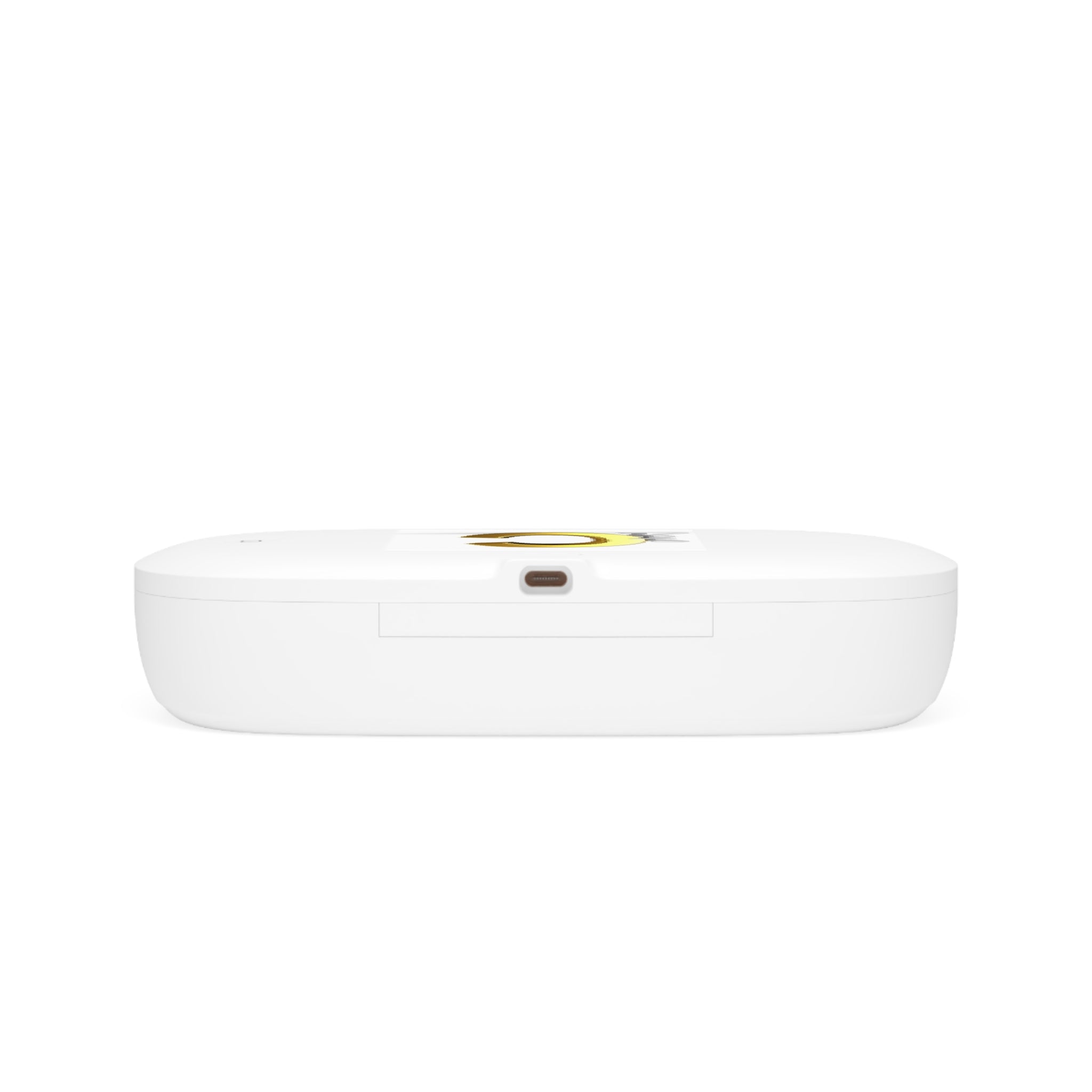 Gold Letter C design UV Phone Sanitizer and Wireless Charger