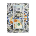 Hundred Dollar Bill Toddler Blanket | Money Print Baby Blanket
