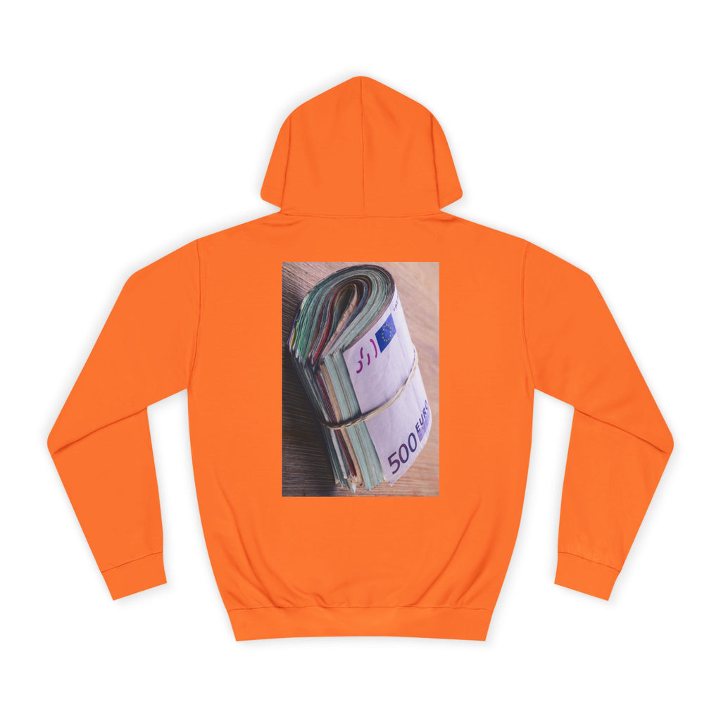 Rolled Currency Stack Hoodie | Money Print, Cash Bundle