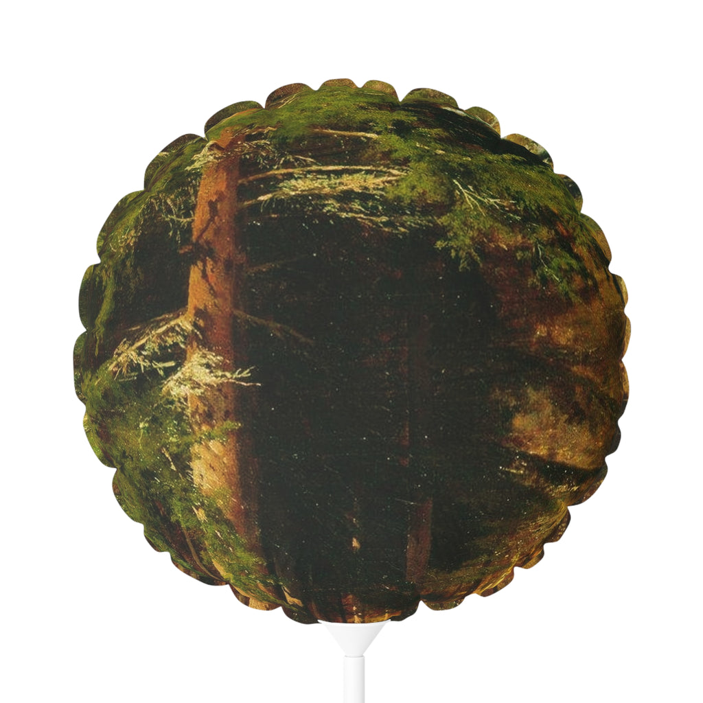 Forest Path Balloon Round Balloon