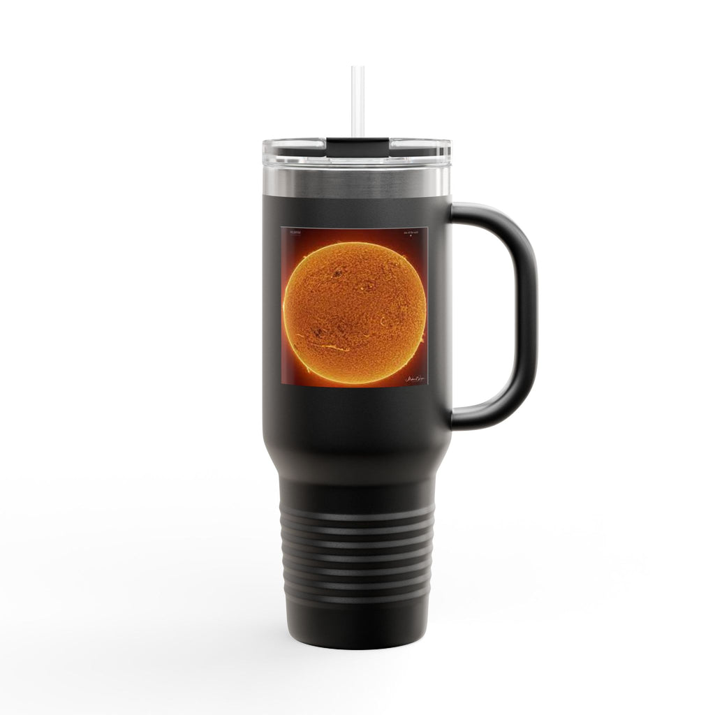 Sun Photo Travel Mug 40oz | Solar Disc Stainless Insulated Tumbler