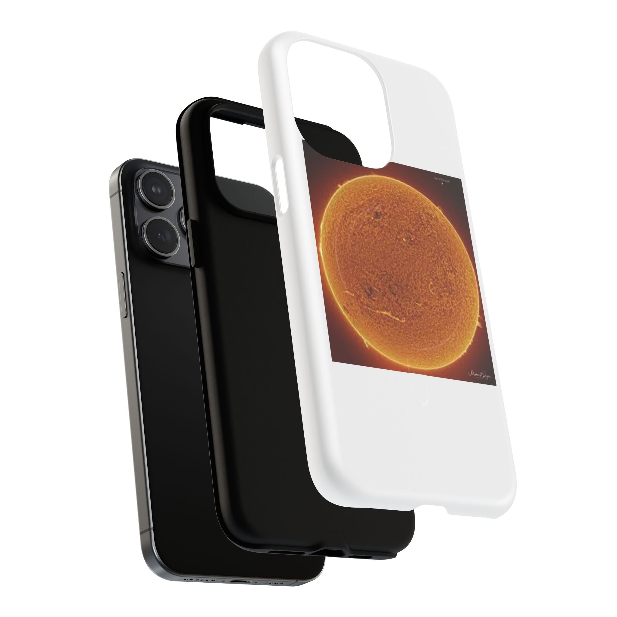 Solar Disc Illustration Phone Case | Tough Magnetic Case