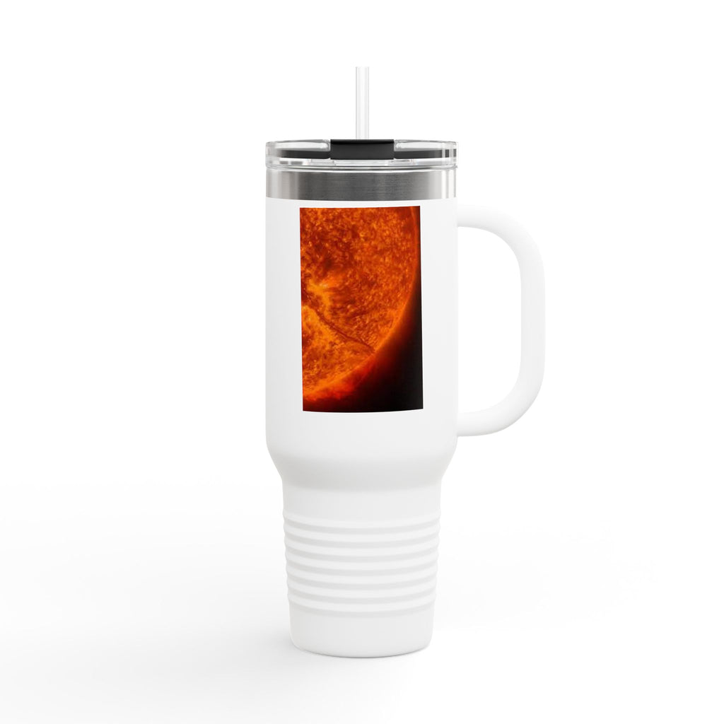 Solar Close-Up Sun Photo Travel Mug, 40oz Insulated Tumbler