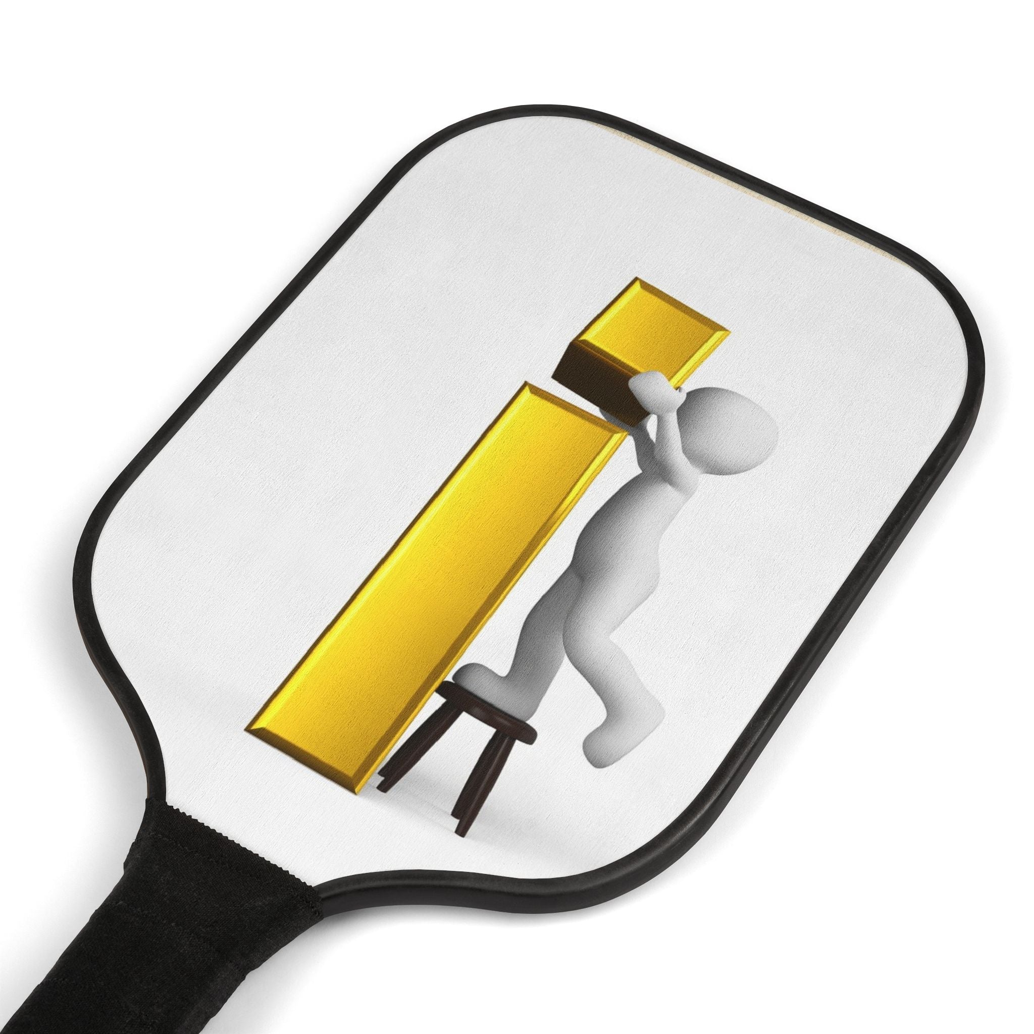 Stick Figure Building Letter i Pickleball Paddle Kit | Pickleball Kit