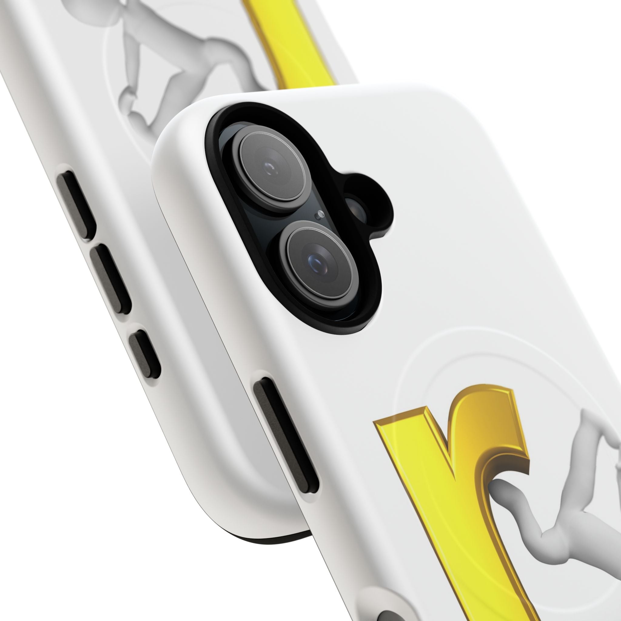 Yellow Letter R Breakdance Phone Case | Tough Magnetic Case
