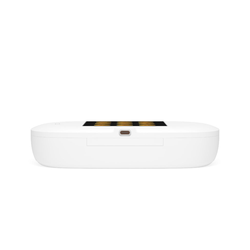 Cryptocurrency Coins Design UV Phone Sanitizer and Wireless Charging Pad