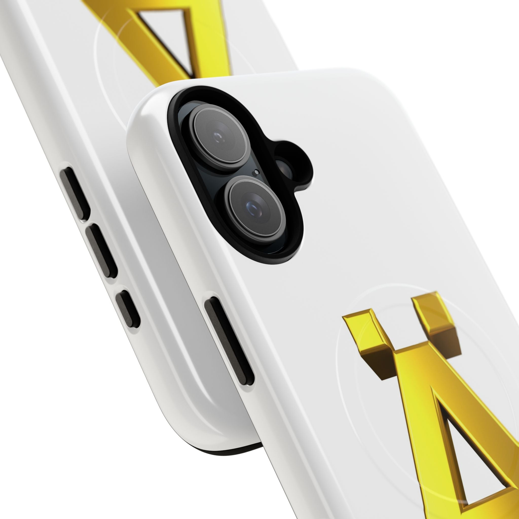 Gold Letter Ä Phone Case | Magnetic Tough Case, Initial Monogram