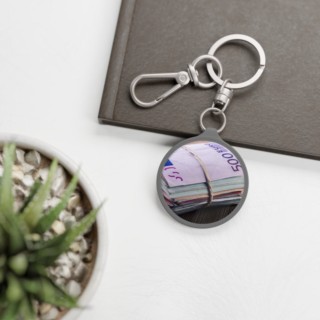 Keyring Tag with Stack Of Cash