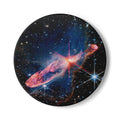 Galaxy Nebula Ceramic Coaster | Space Stars Astronaut Decor