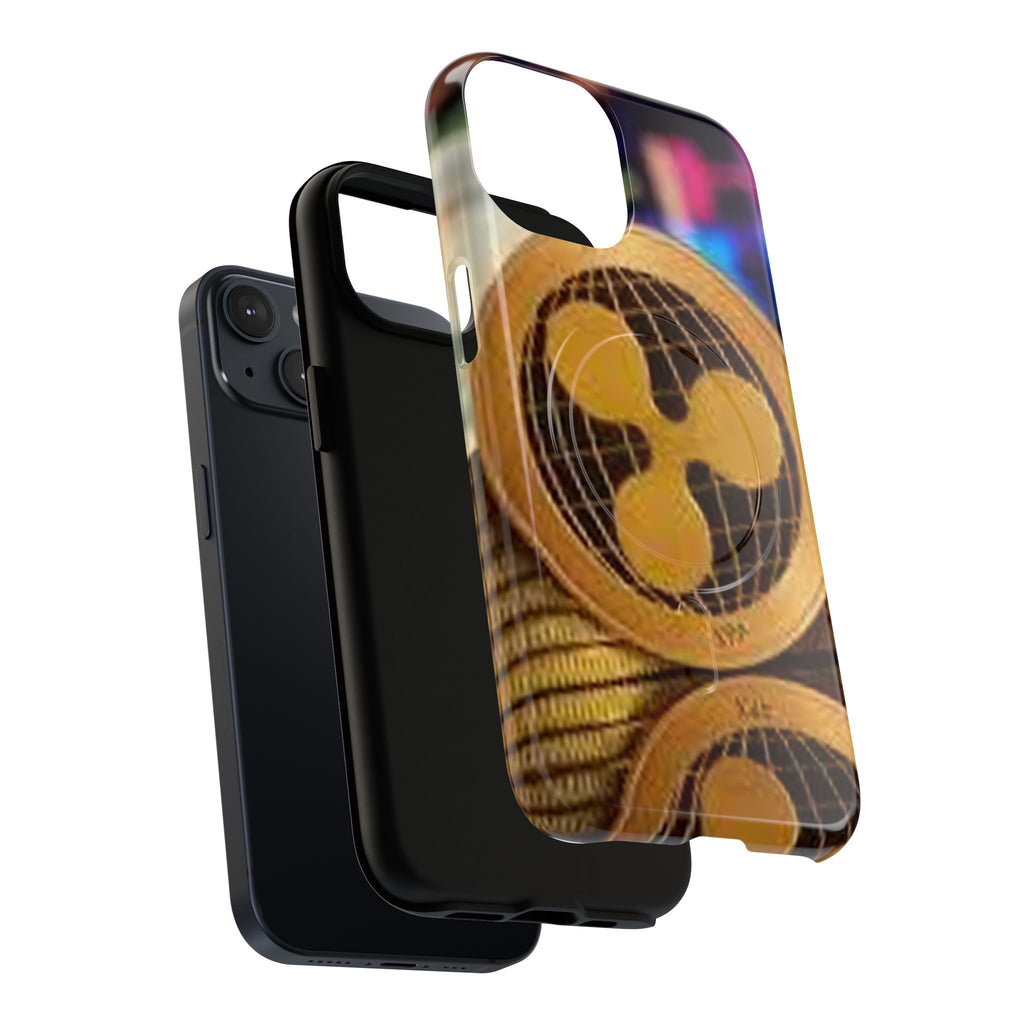 Ripple Coin Design Tough Magnetic Case | Crypto Ripple Phone Cover
