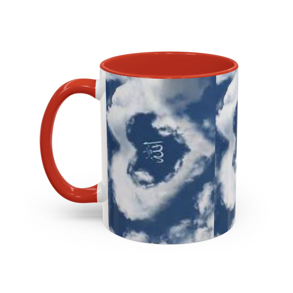 Allah Cloud Heart Mug | Accent Coffee Mug 11oz 15oz