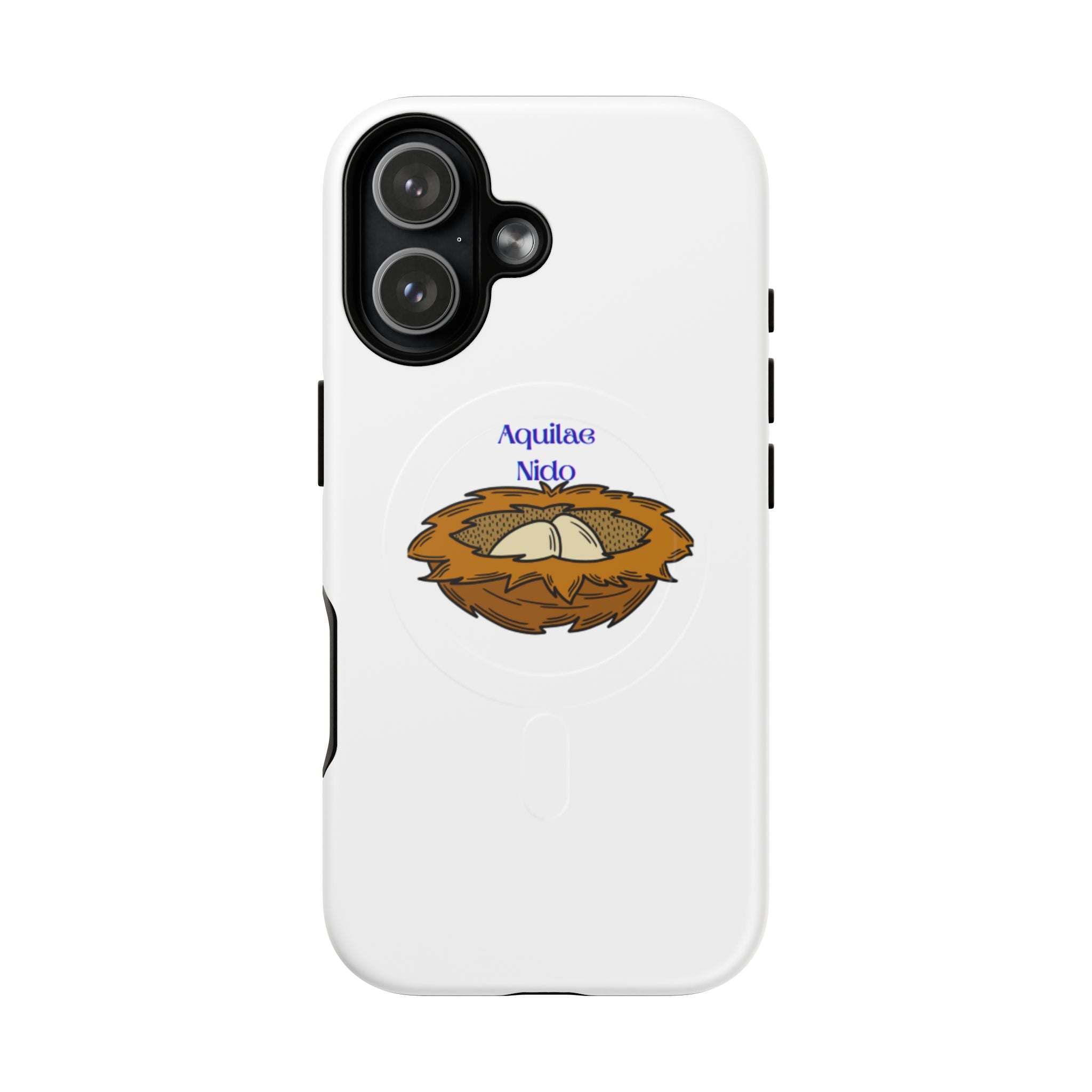Coque de téléphone illustration nid d'oiseau | Coque magnétique robuste