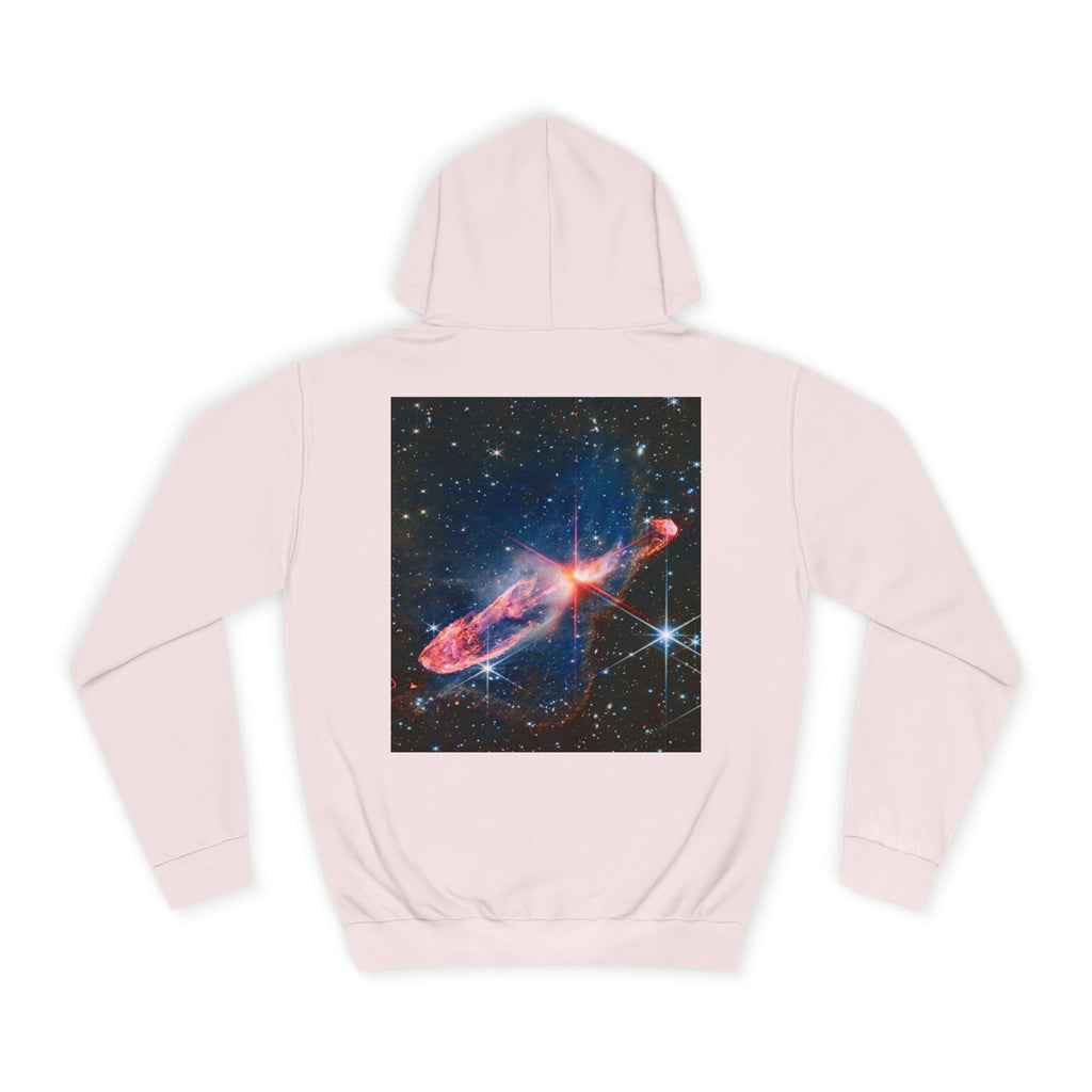 Nebula Space Photo Hoodie | Cosmic Galaxy Stars Astronautic Design