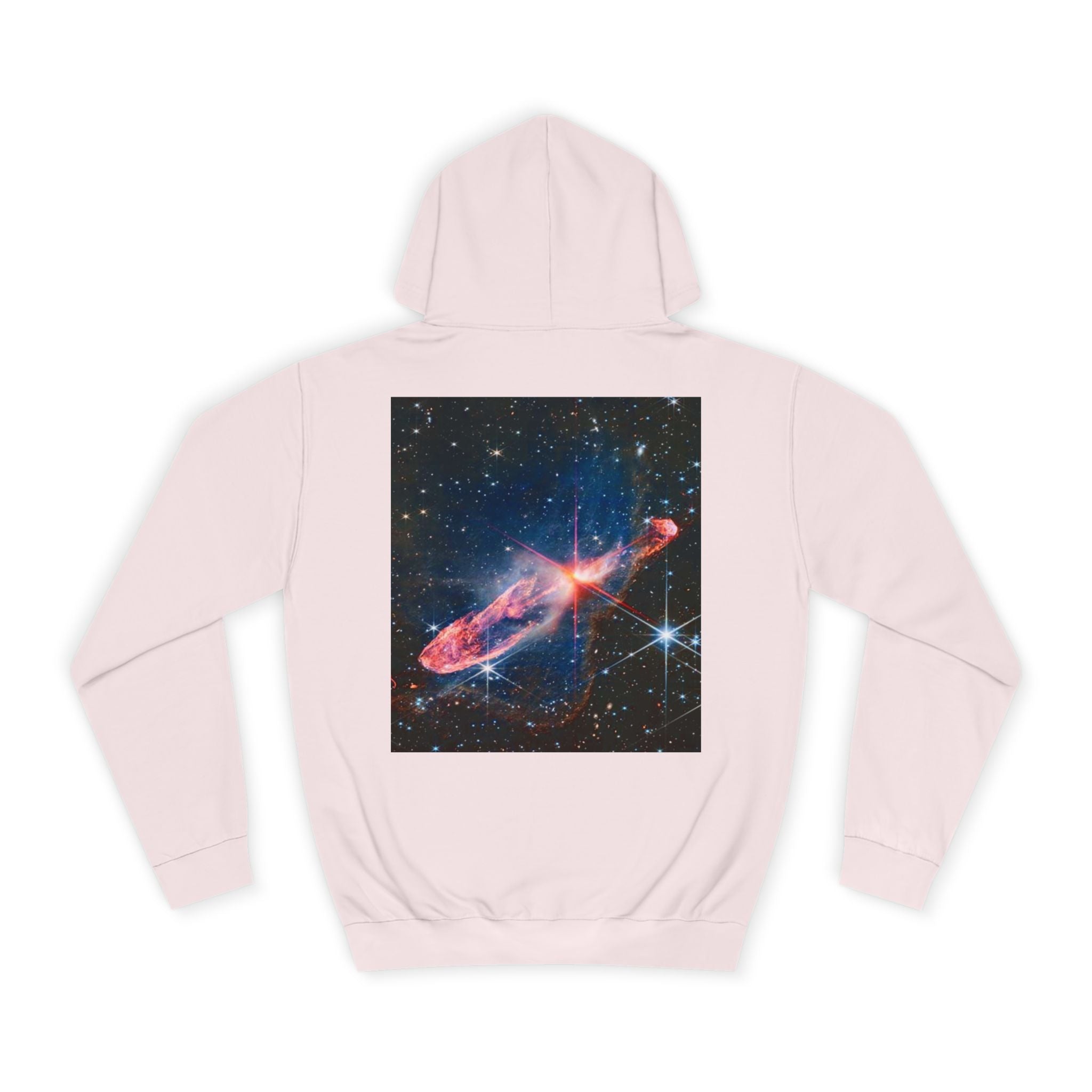 Nebula Space Photo Hoodie | Cosmic Galaxy Stars Astronautic Design