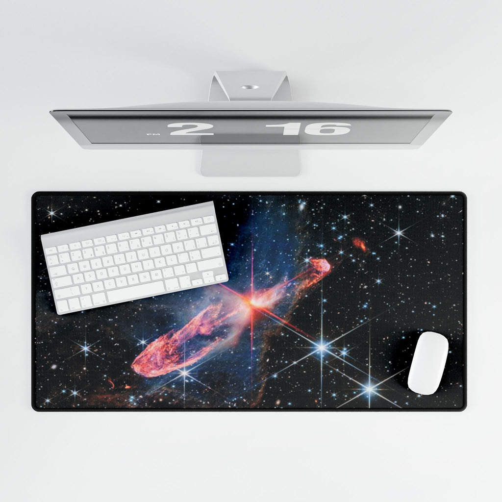 Galaxy Nebula Desk Mat | Space Stars Cosmic Mousepad