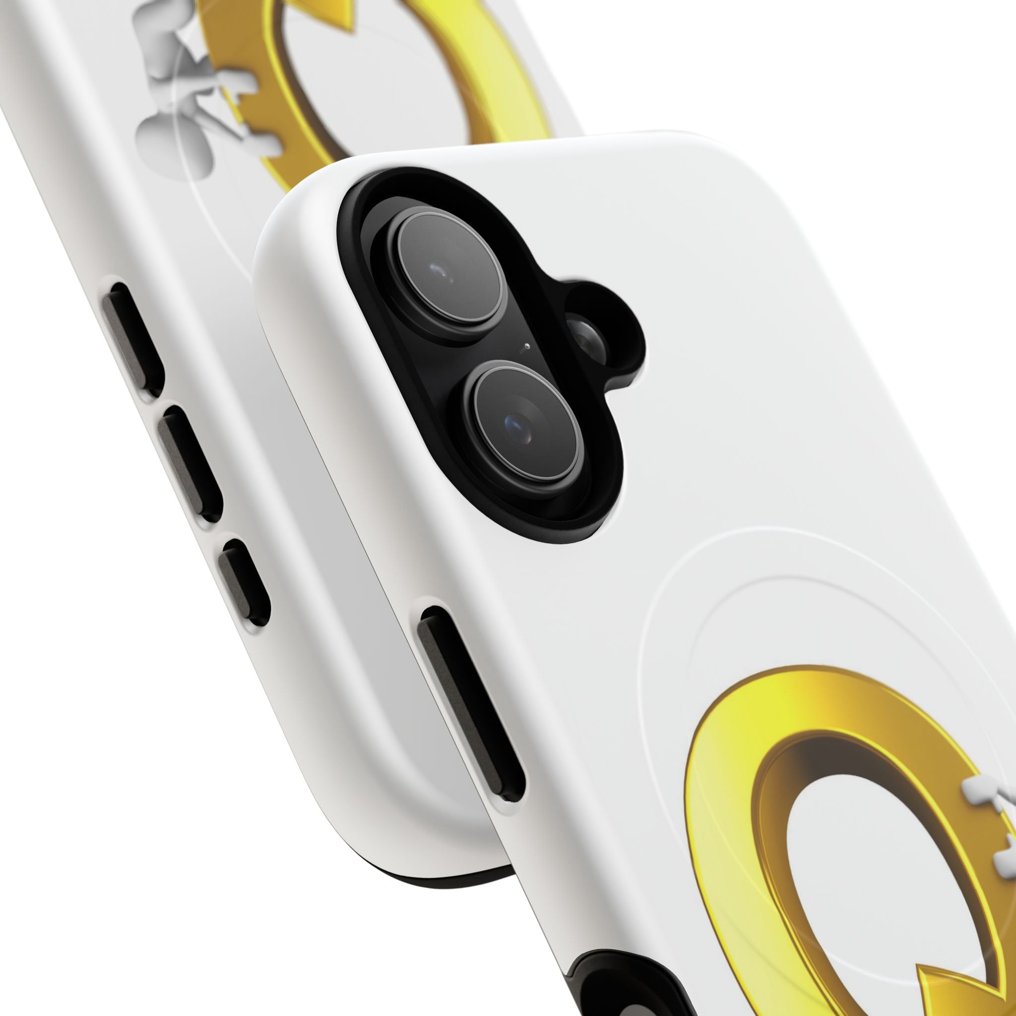 Gold Letter Q design phone case | Magnetic Tough Case