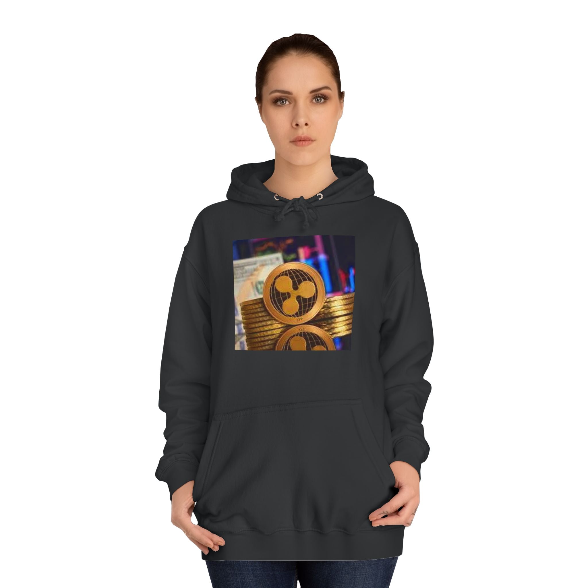 Ripple Cryptocurrency Hoodie | Ripple Coin Graphic, Crypto Stack, Blockchain Fashion