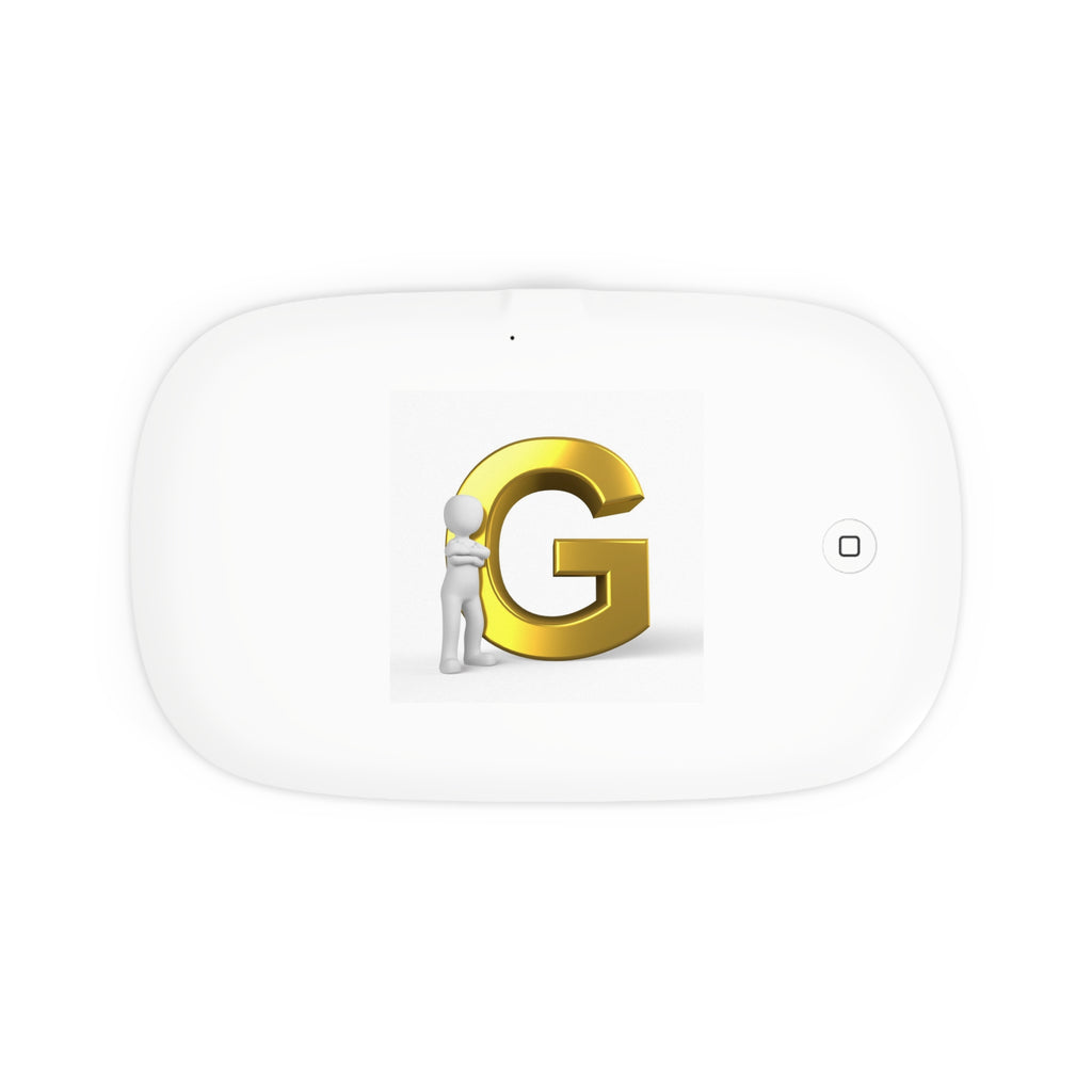 Gold Letter G Monogram UV Phone Sanitizer and Wireless Charger