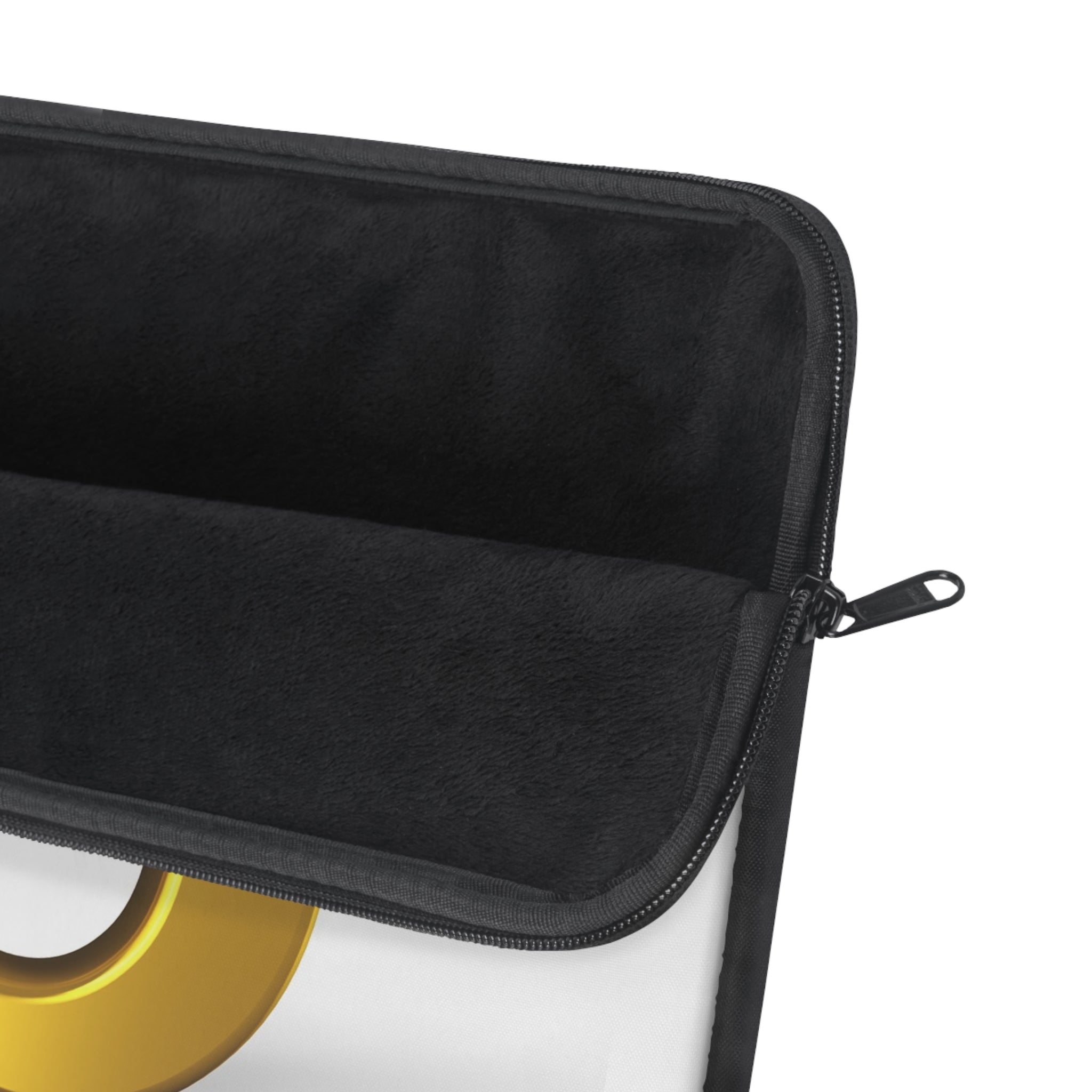Gold Letter B Laptop Sleeve | Minimal Monogram Initial Case