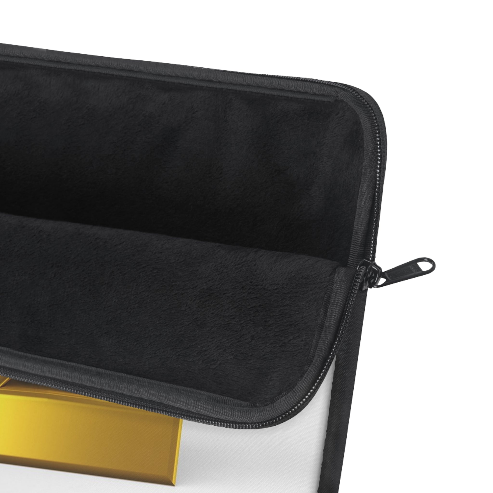 Gold Letter Z Monogram Laptop Sleeve | Initial Z Sleeve