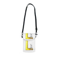 3D Stick Figure Letter L Cell Phone Wallet | Crossbody Phone Purse