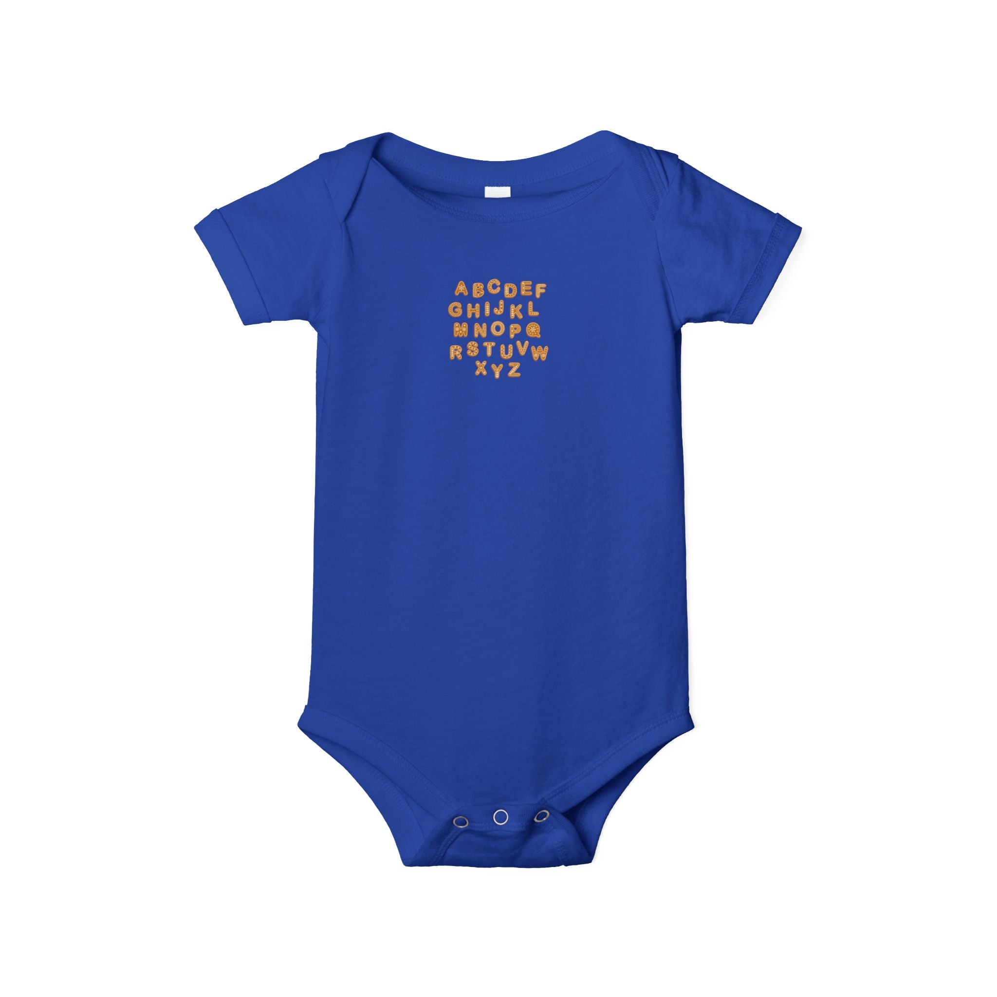 Body de bébé alphabétique manuscrit | Grenouillère