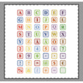 Alphabet Blocks Coverlet