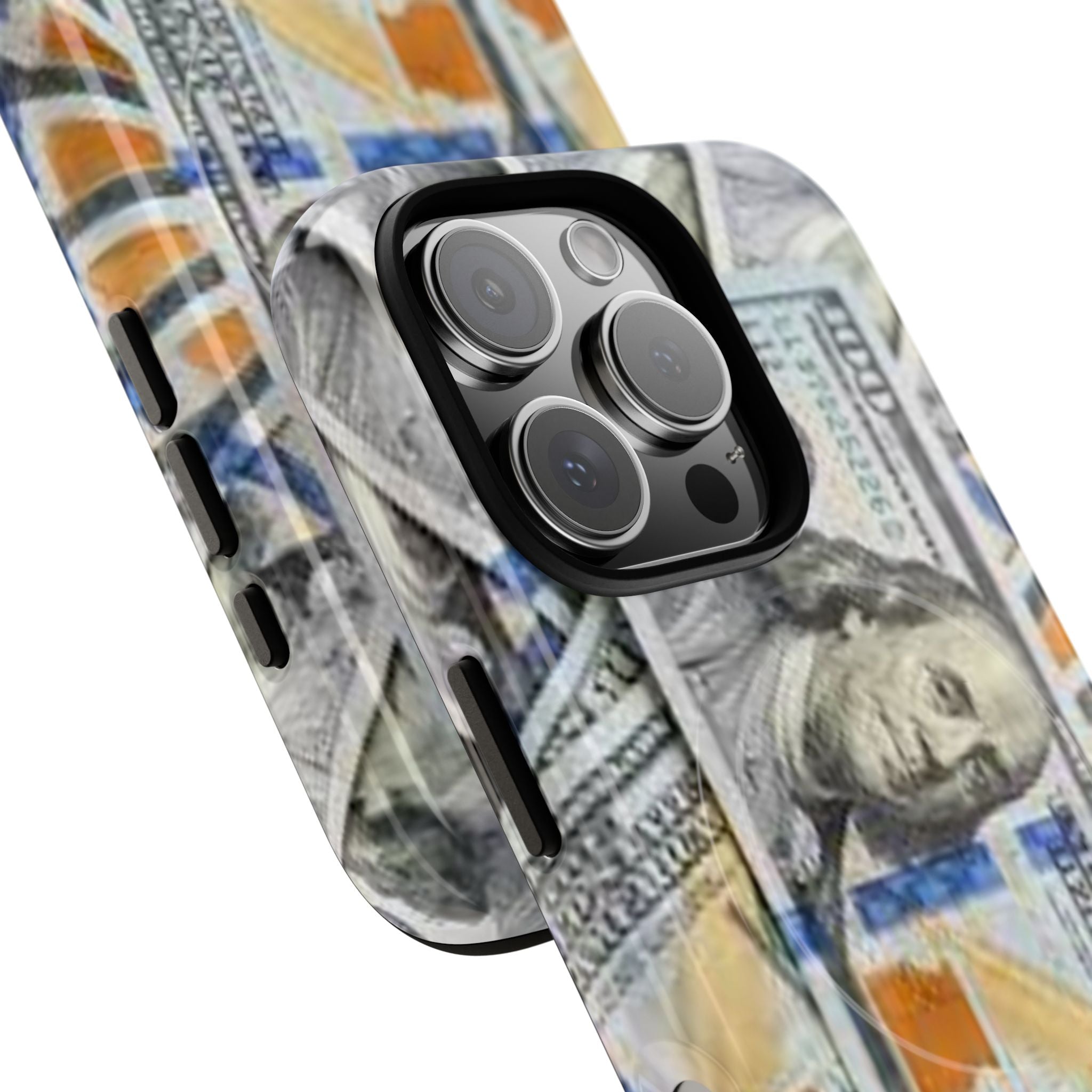 Hundred Dollar Bills Phone Case | Tough Magnetic Case, Money Pattern