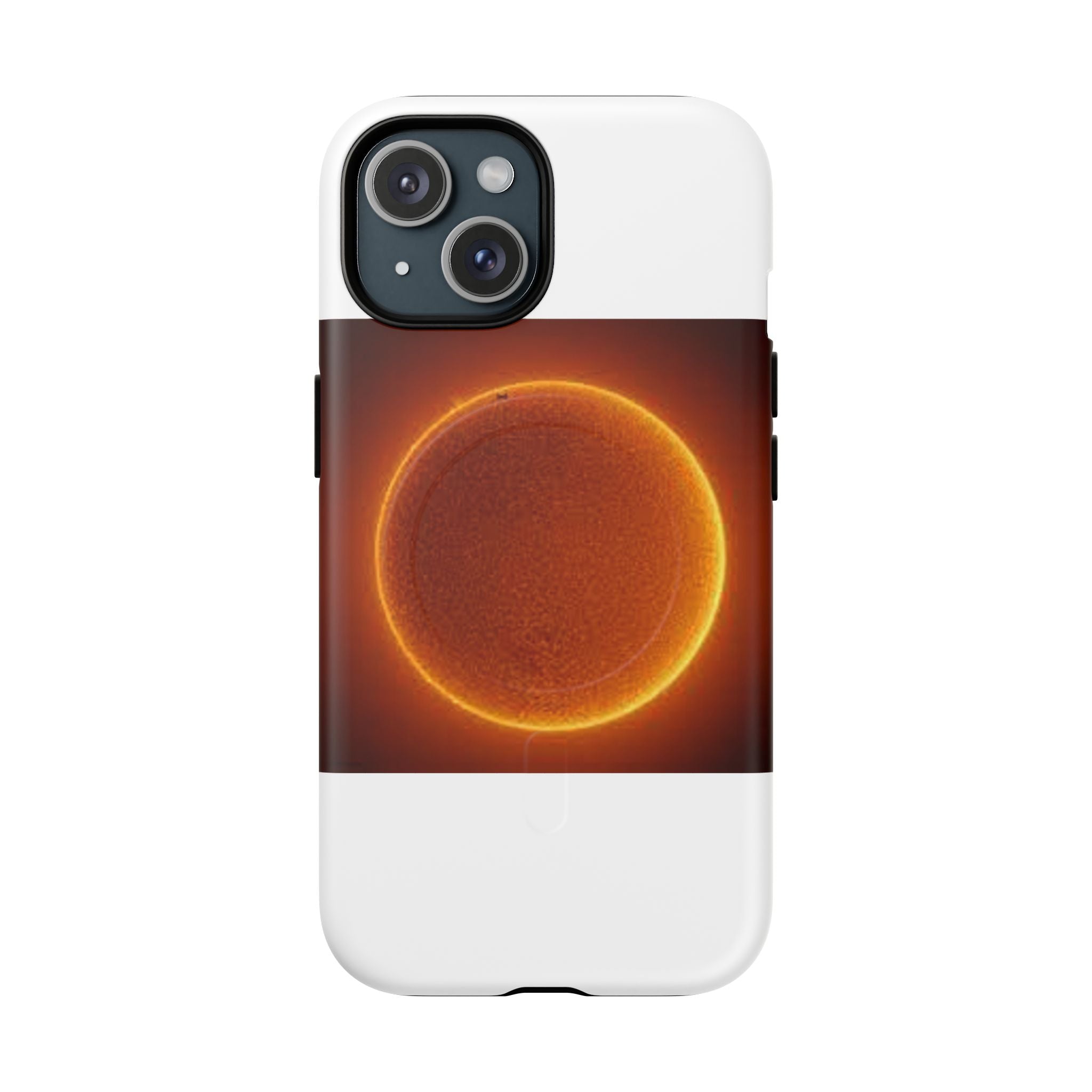 Coque de téléphone luminescente pour éclipse solaire | Coque magnétique résistante
