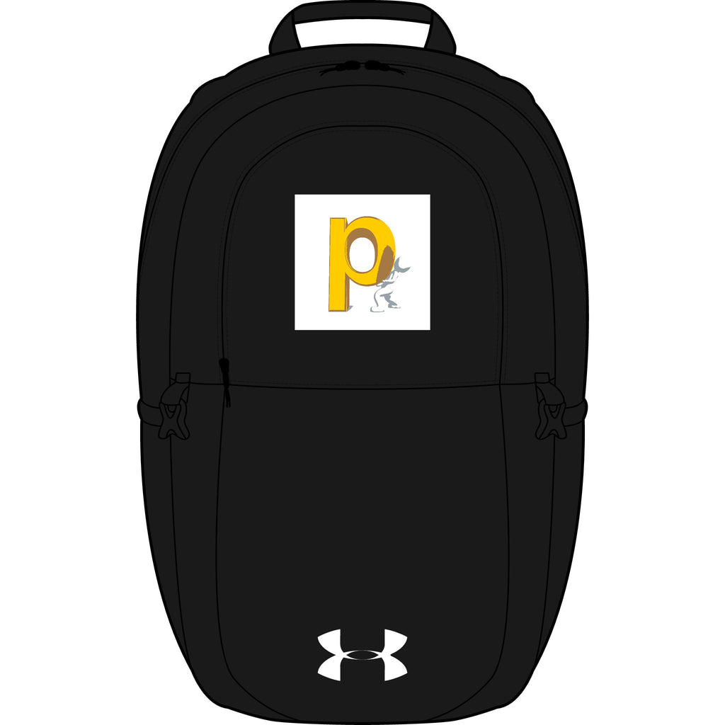 Yellow P Bee Logo Backpack | Embroidered Under Armour All Sport