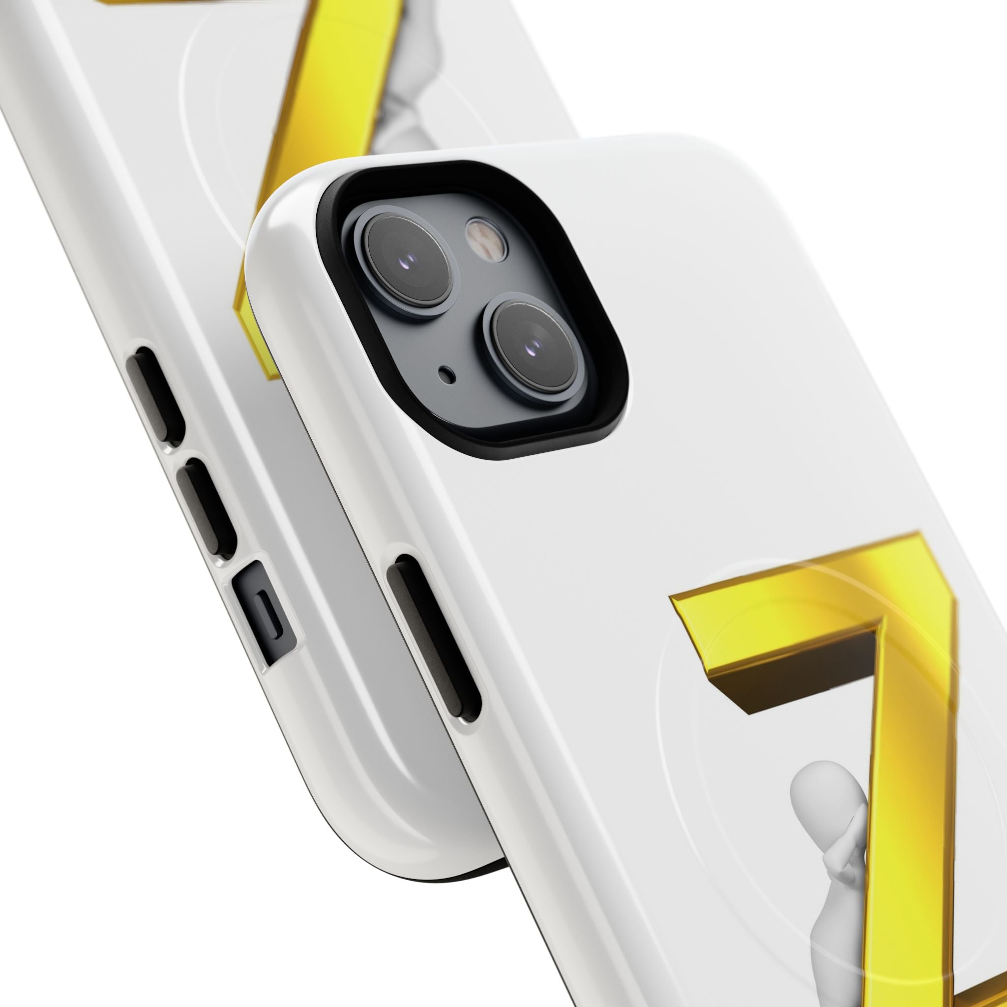 Gold 3D Letter Z Phone Case | Tough Magnetic Case