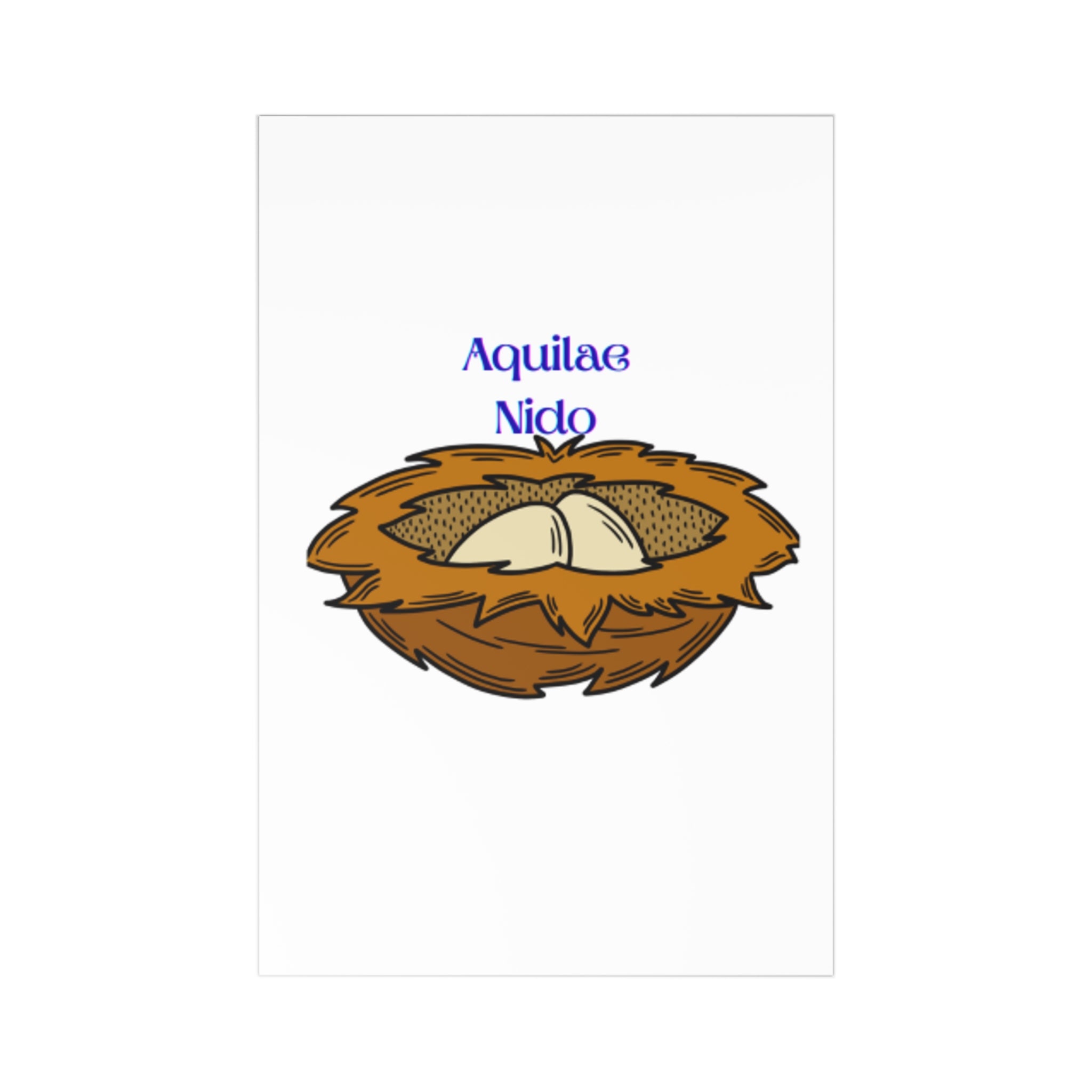 Aquilae Nido Nest Illustration Postcards | Set of 7