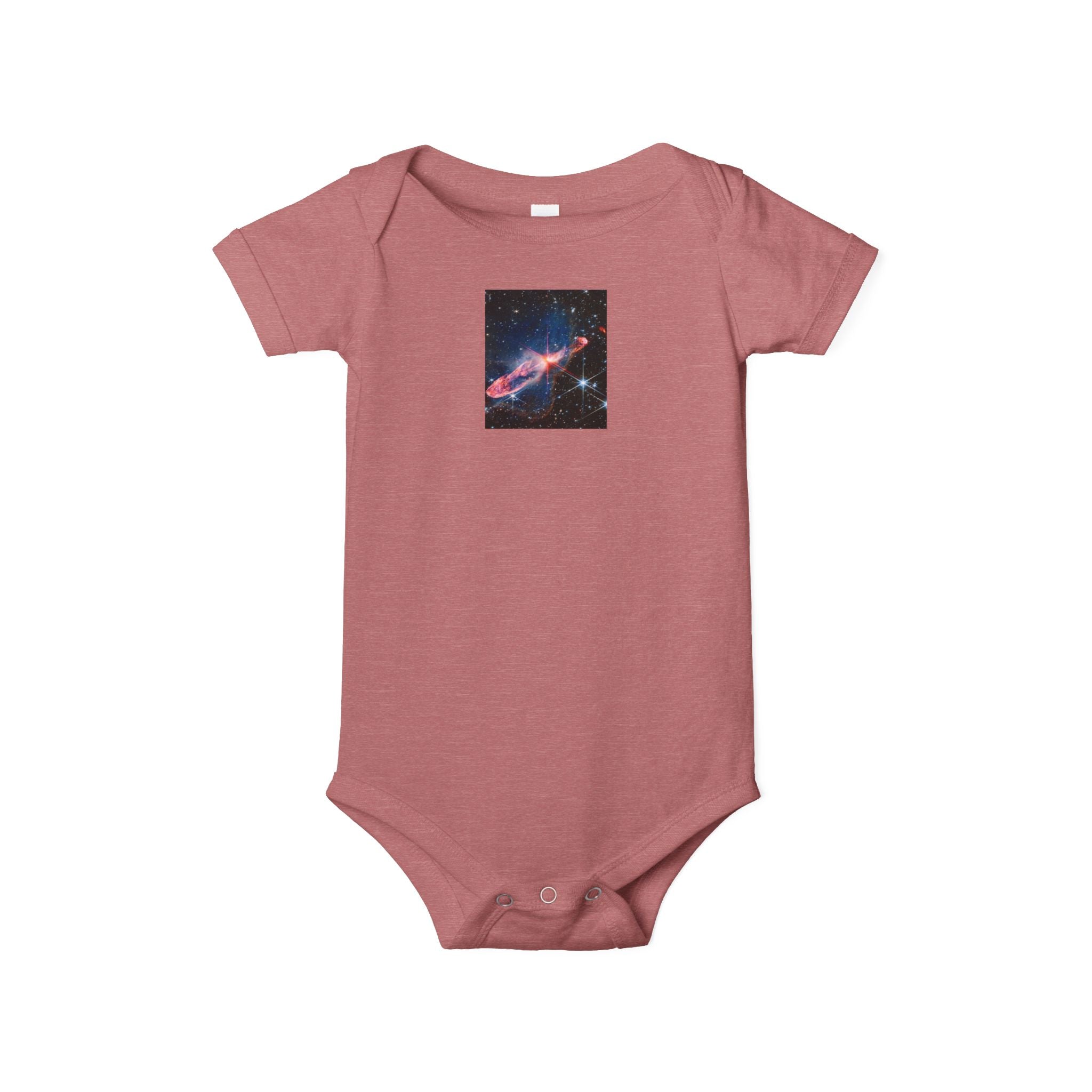 Grenouillère Bébé Nébuleuse Galaxie Colorée | Body Étoiles Spatiales