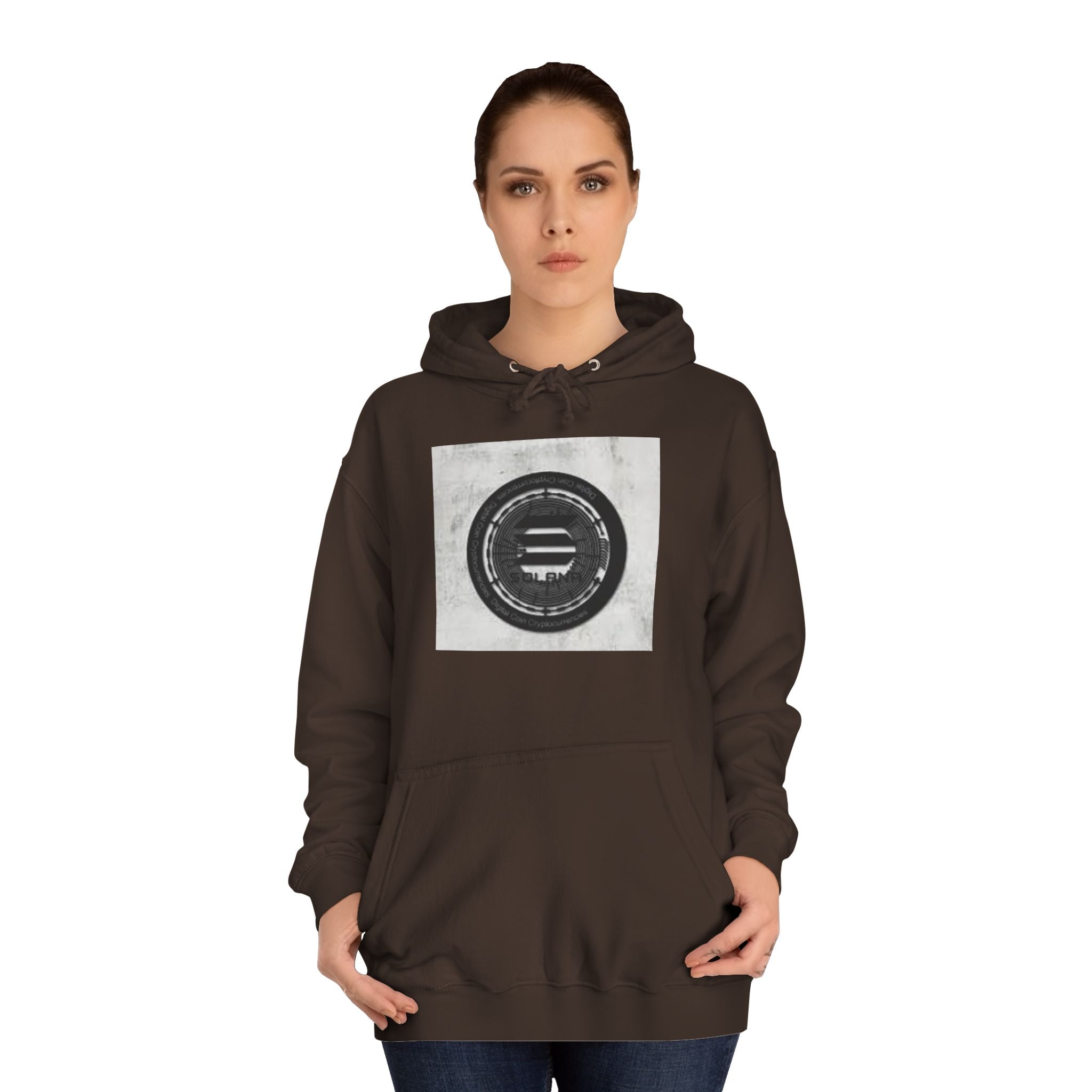 Solana Cryptocurrency Coin Hoodie | Retro Music Graphic