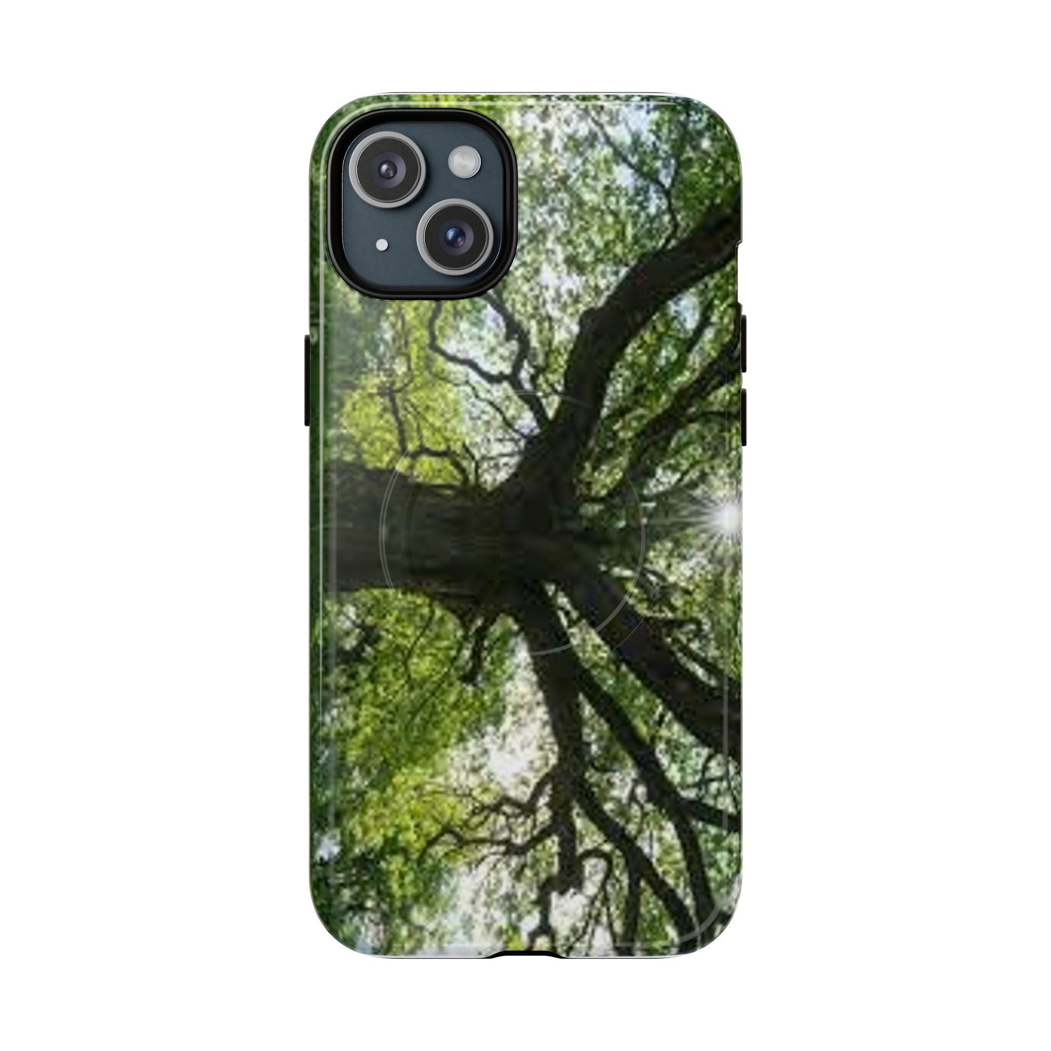 Sunlit Oak Tree Phone Case | Tough Magnetic Case