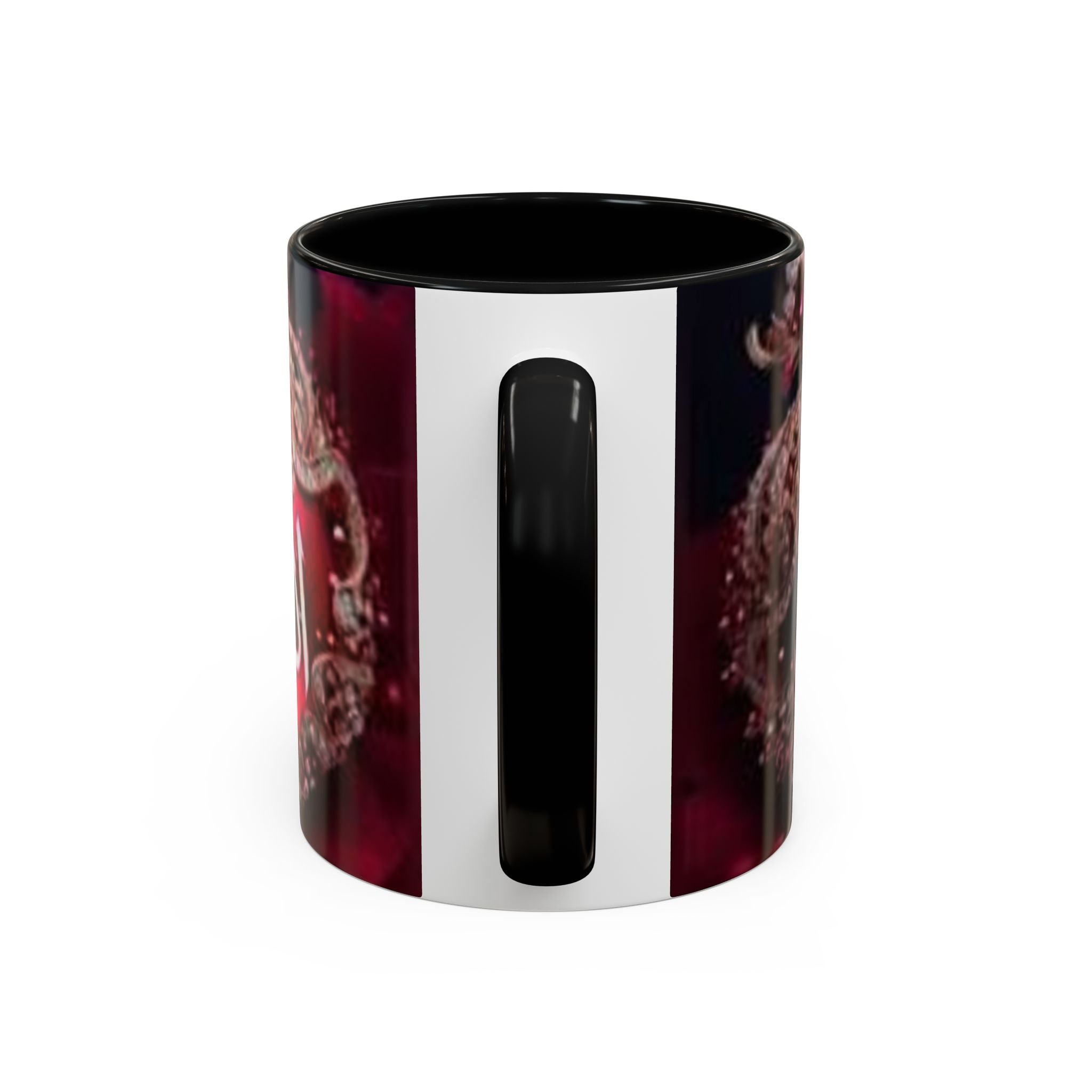 Arabic Calligraphy 'Allah' Ornament Accent Coffee Mug | Islamic Faith Mug