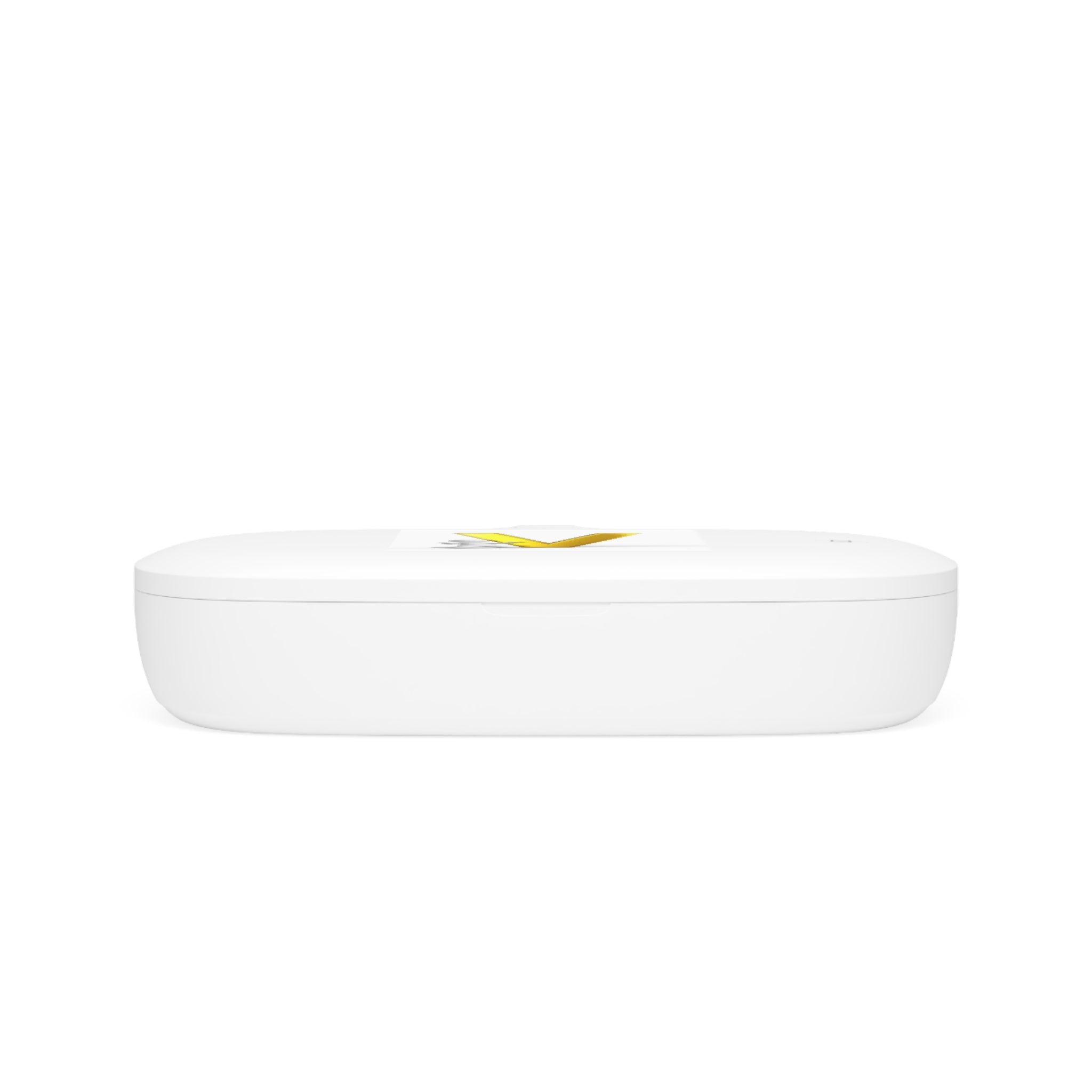 Gold Letter V Logo UV Phone Sanitizer and Wireless Charging Pad