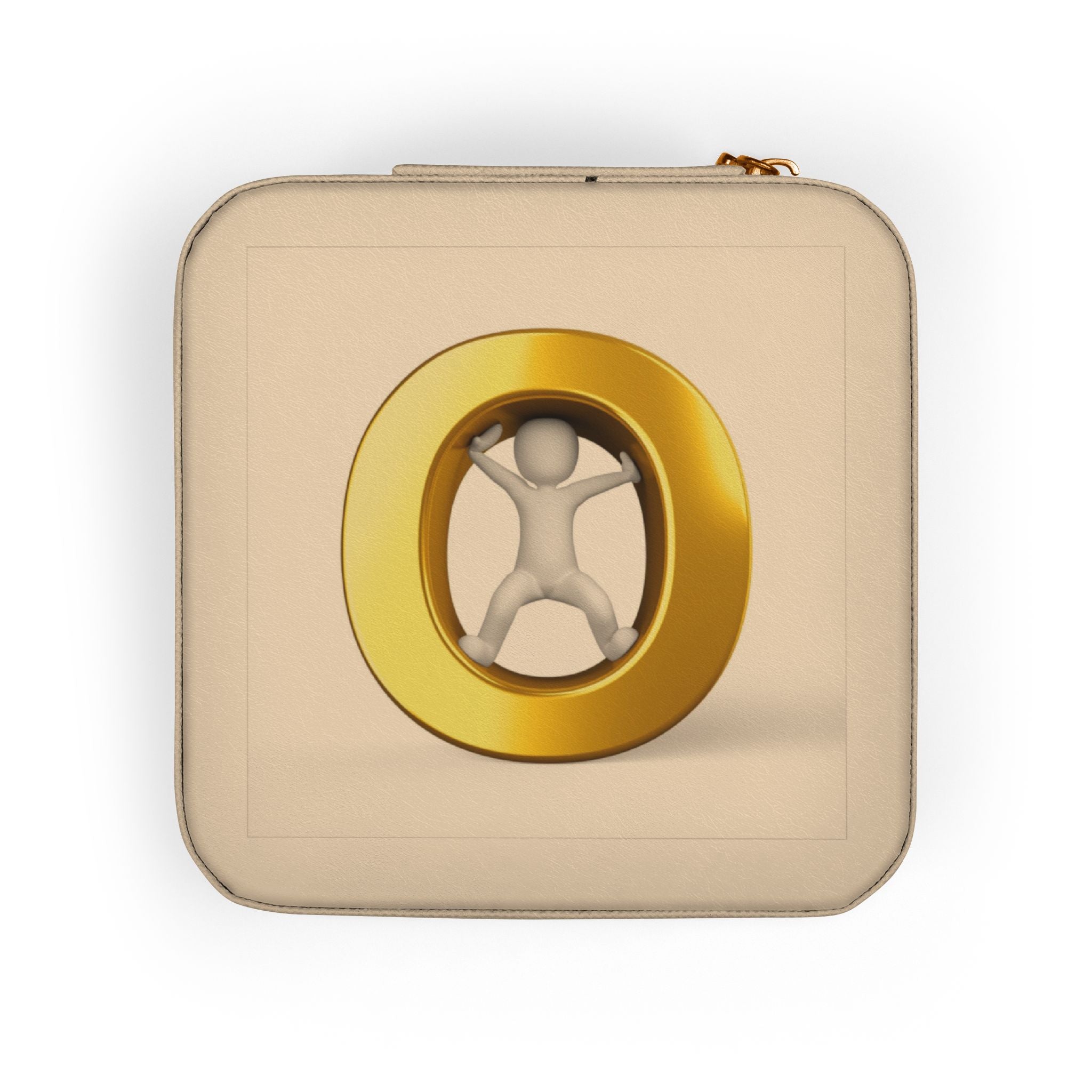 Compact Jewelry Travel Case | Small Travel Jewelry Organizer, Ring & Earring Storage