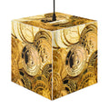 Bitcoin Coins Light Cube Lamp | Cryptocurrency Decor, Gold Coin Pattern