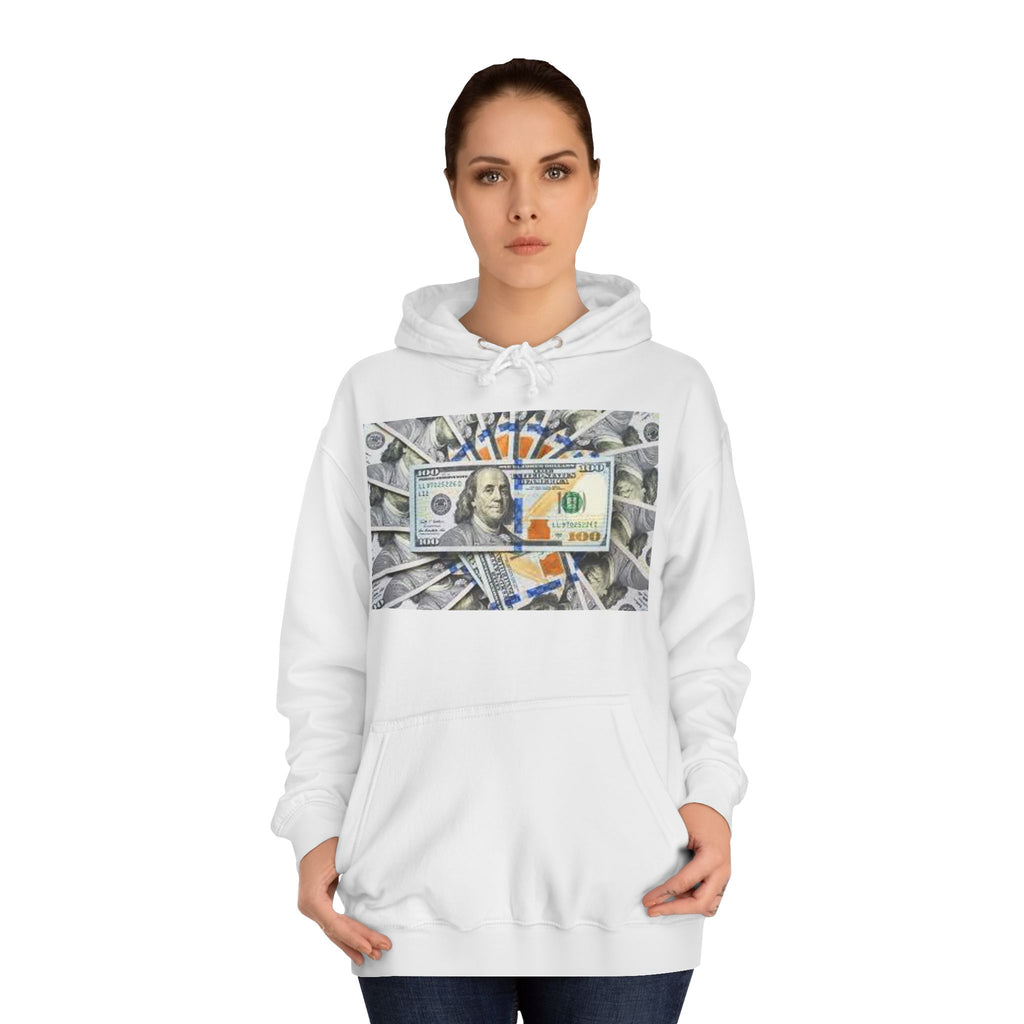 Hundred Dollar Bill Hoodie | Money Graphic Sweatshirt