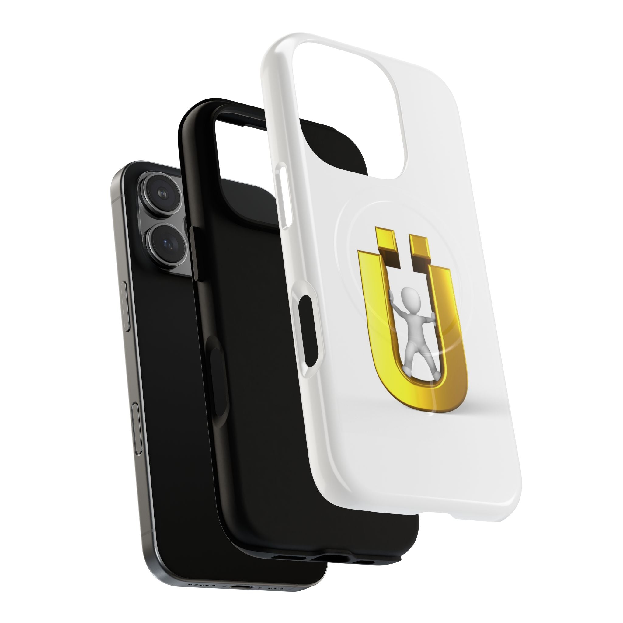 Gold Letter Ü Logo phone case | Tough Magnetic Case