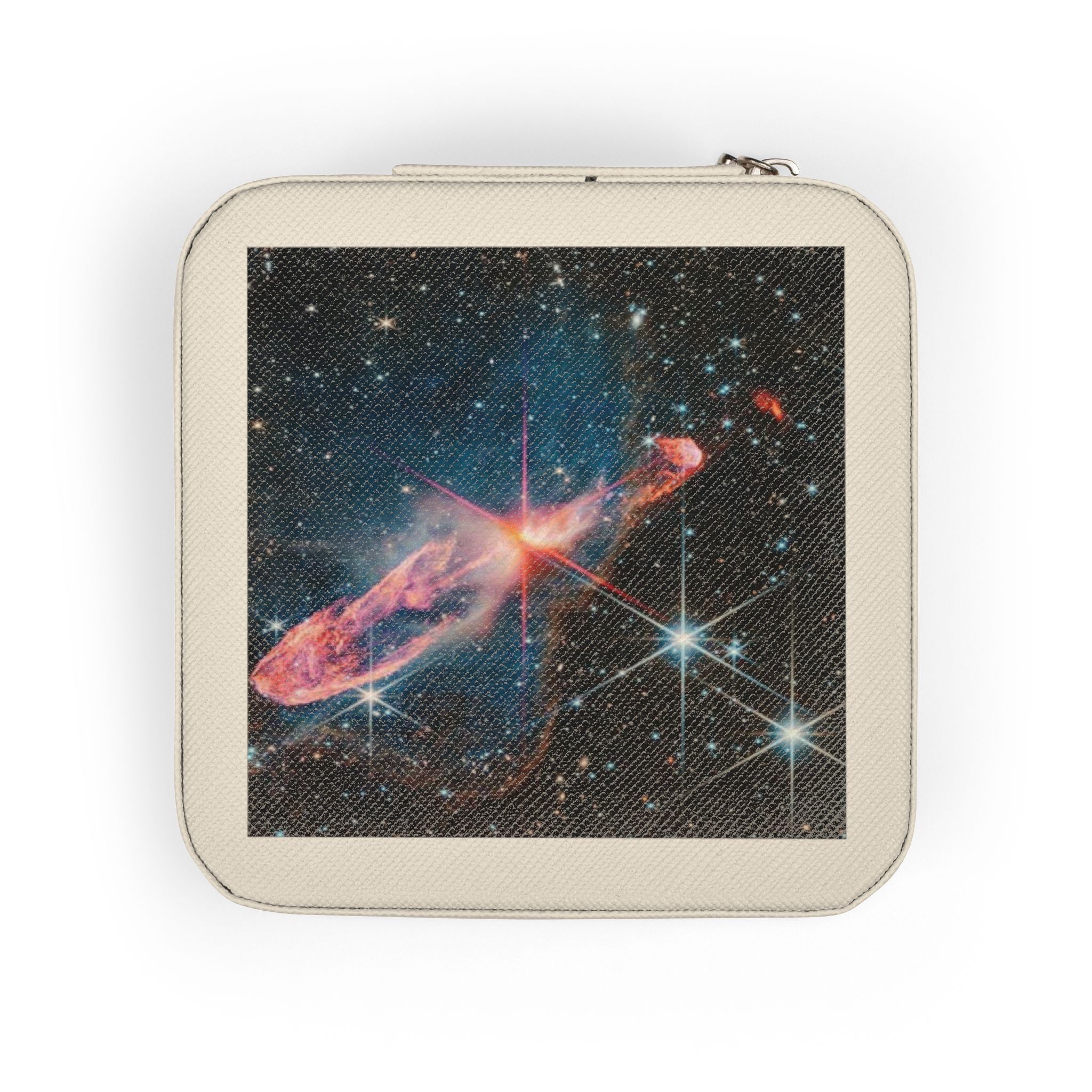 Galaxy Nebula Jewelry Travel Case | Compact Portable Organizer