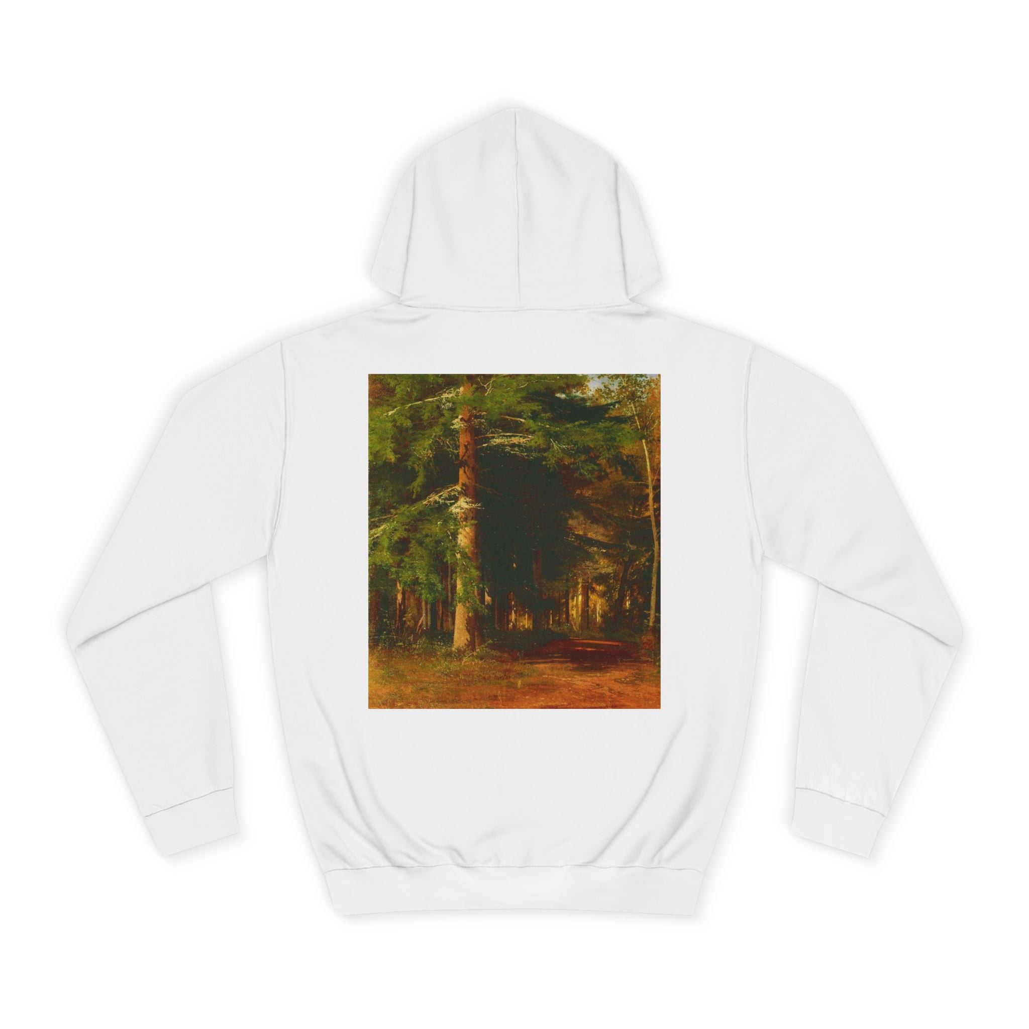 Forest Painting Hoodie | Vintage Woodland Trees Sweatshirt