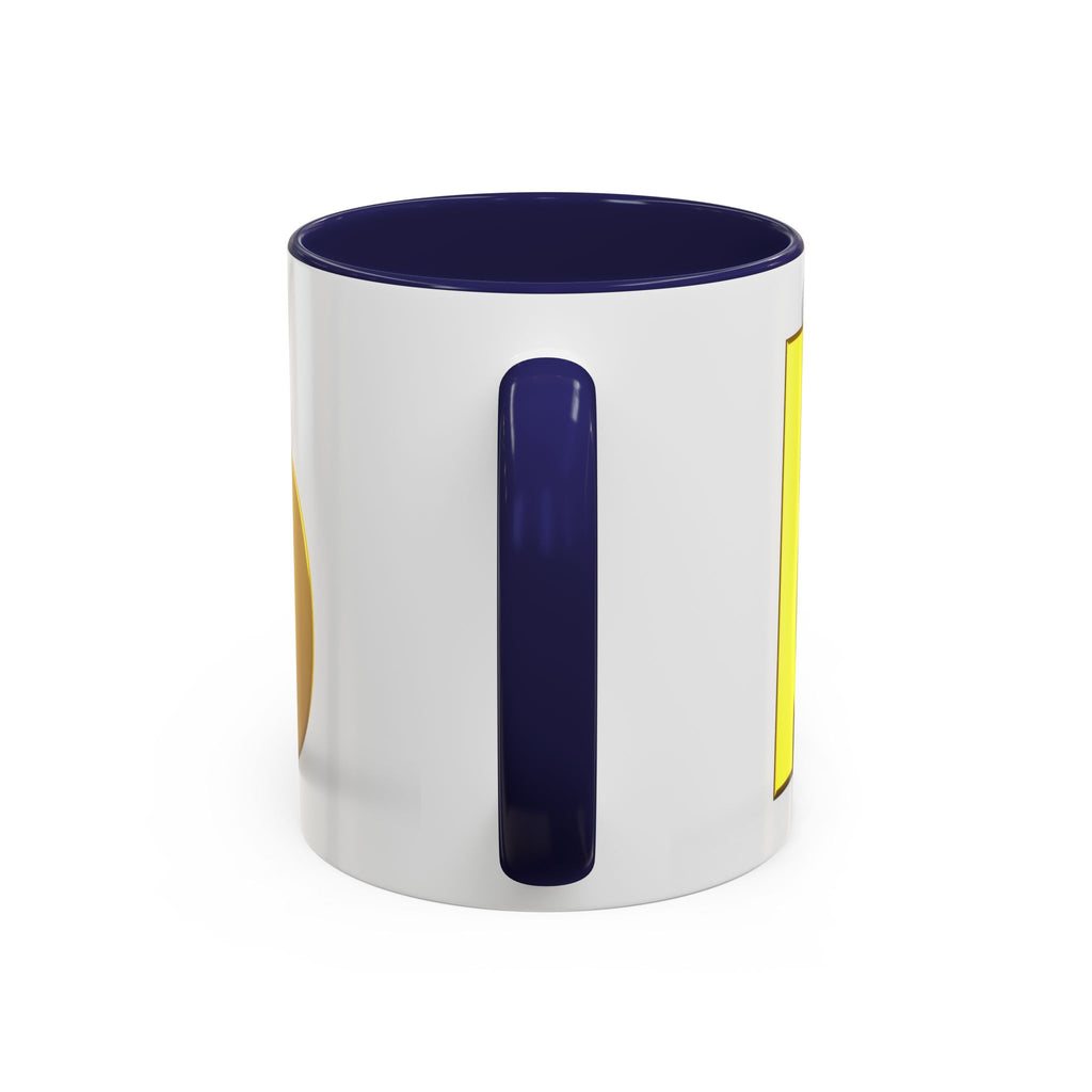Tasse à café avec accent lettre B or | Tasse initiale monogramme lettre B