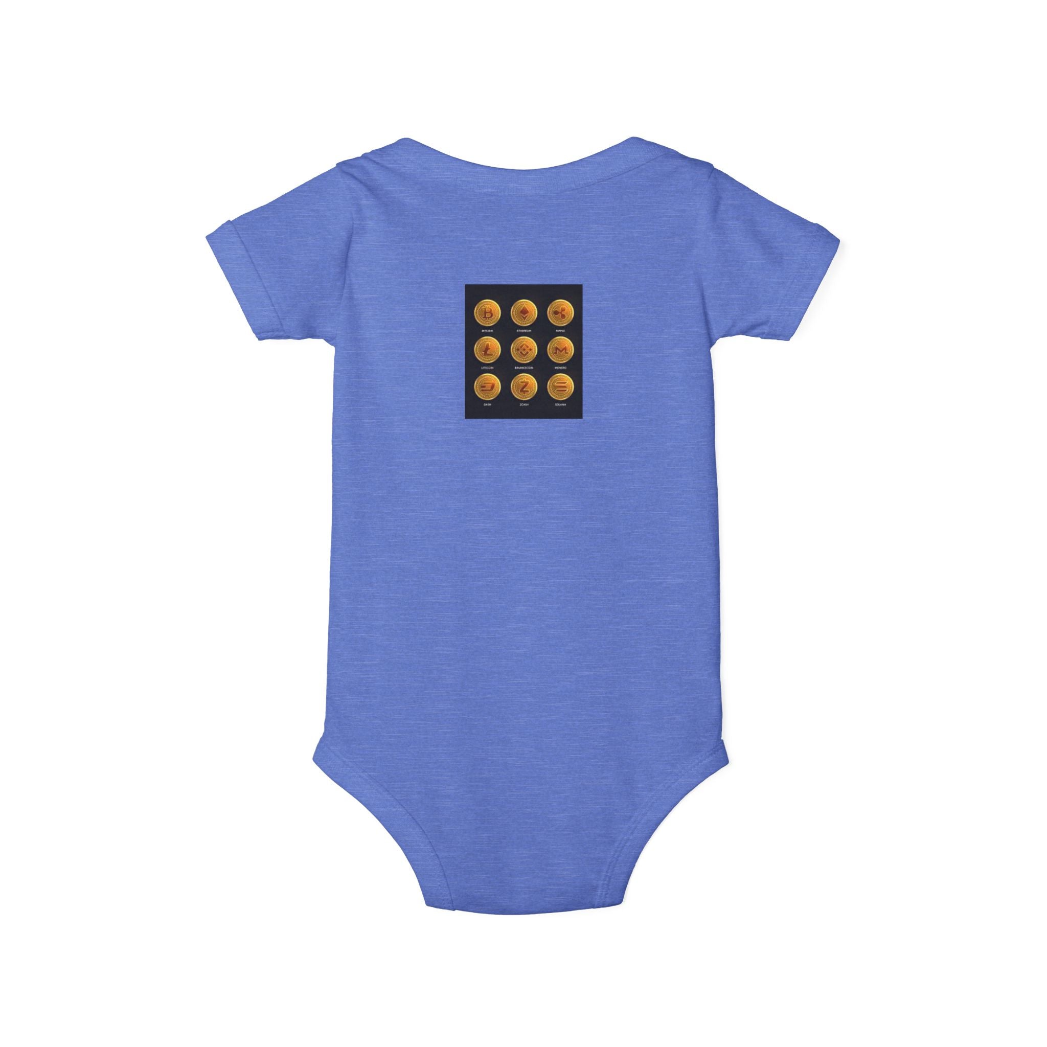 Cryptocurrency Coins Infant One Piece | Fall Baby Bodysuit