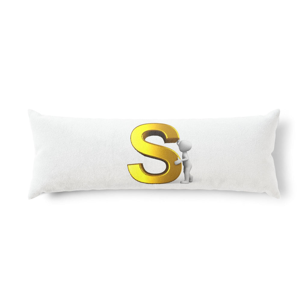 Body Pillow | 3D Letter S