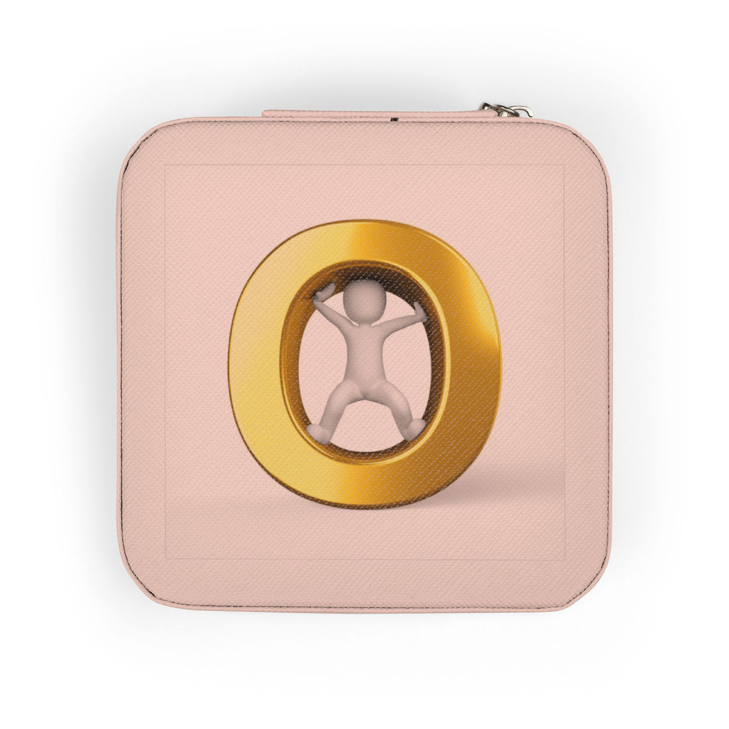 Compact Jewelry Travel Case | Small Travel Jewelry Organizer, Ring & Earring Storage