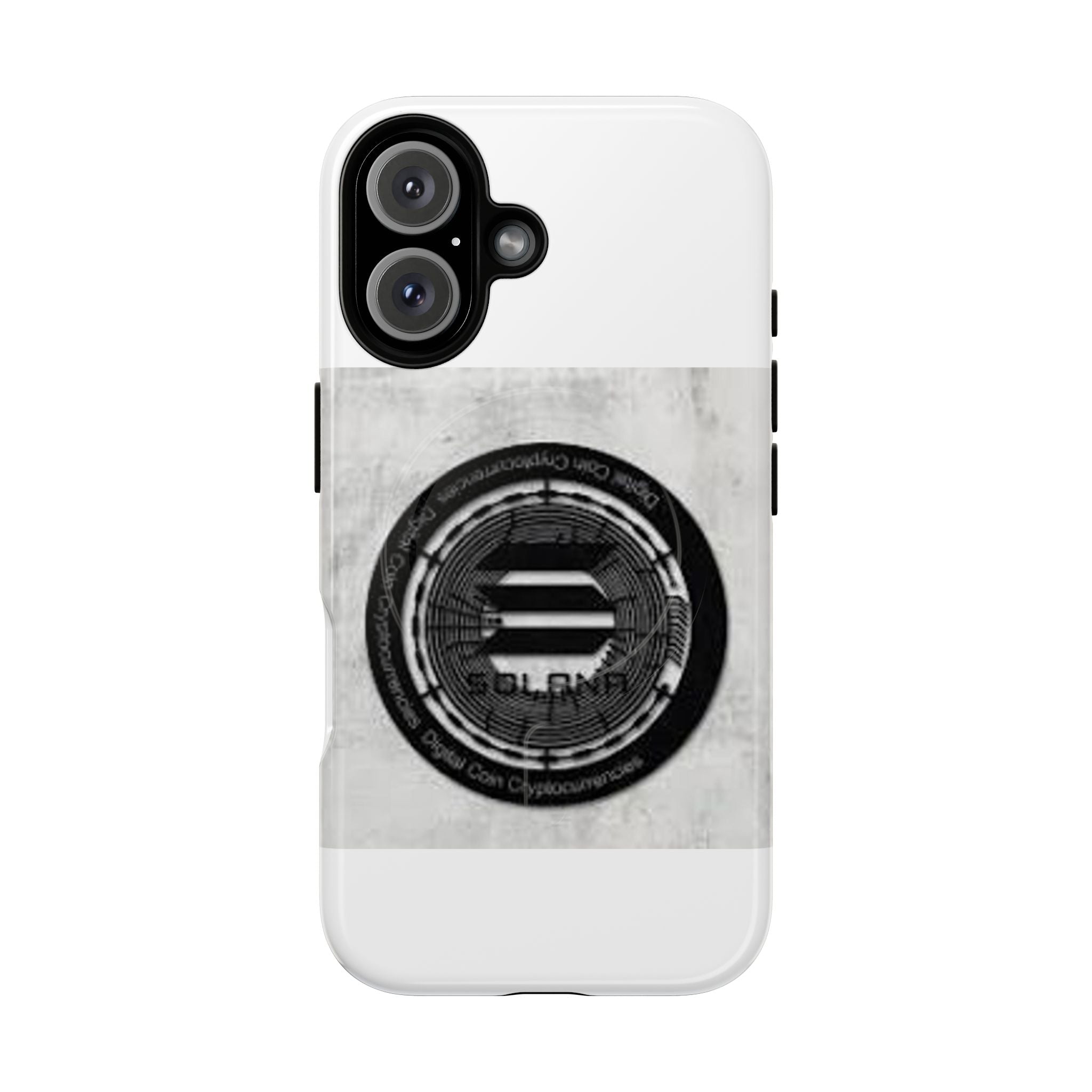 Coque de téléphone Solana Crypto Coin | Coque magnétique robuste