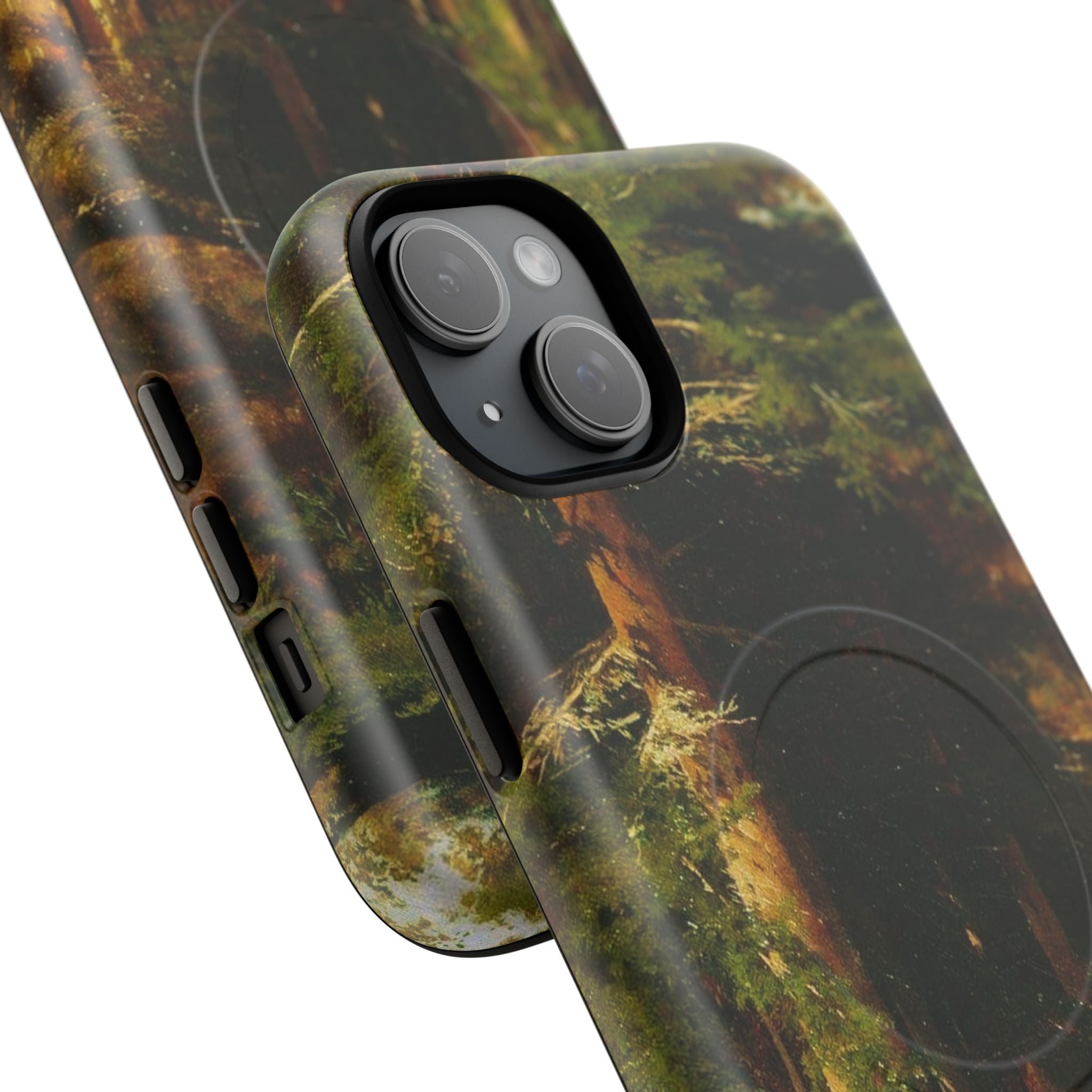 Autumn Forest Path phone case | Magnetic Tough Case, fall landscape art