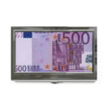 500 Euro Business Card Holder